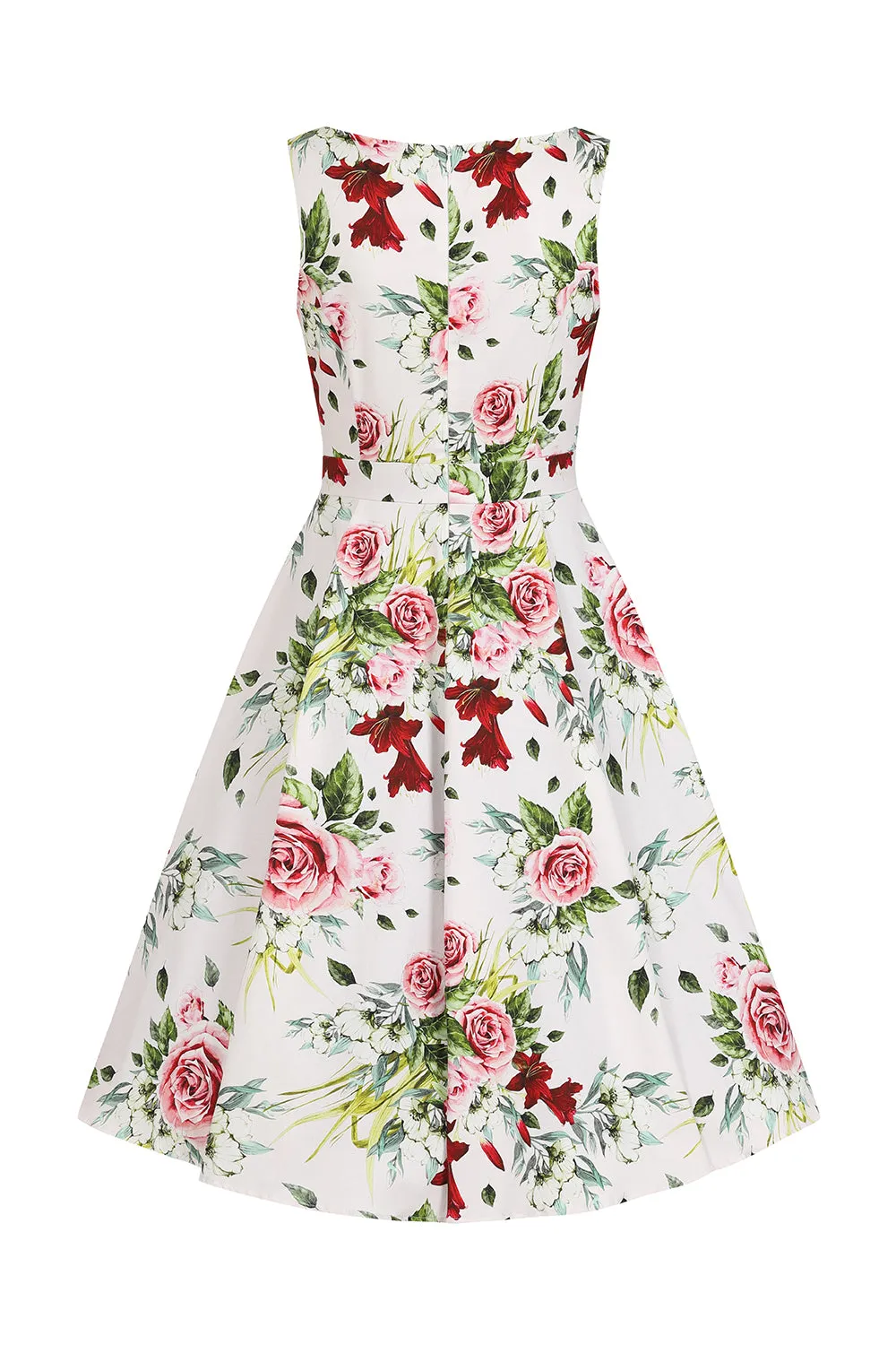 Plus Size Floral Print Carole Swing Dress sold by Unique Vintage product image thumbnail 4