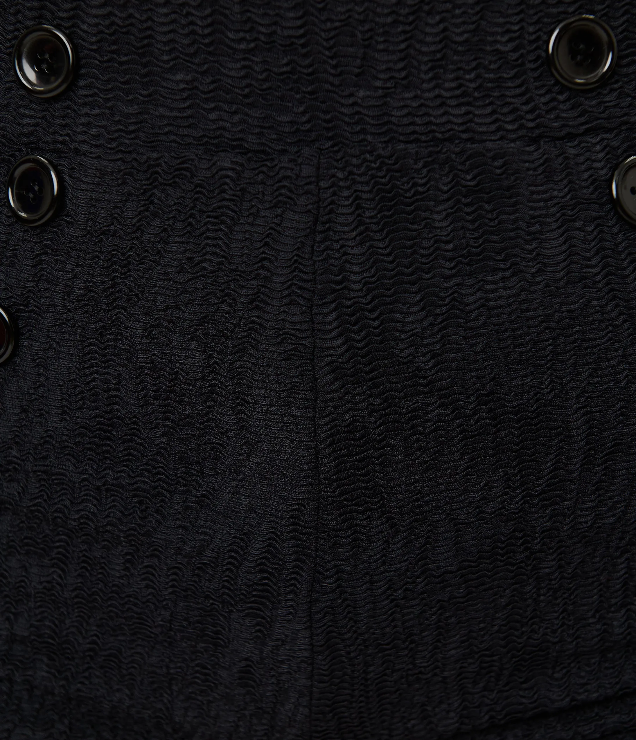 Pinky Pinups Textured Black High Waist Sailor Swim Bottoms sold by Unique Vintage product image thumbnail 5