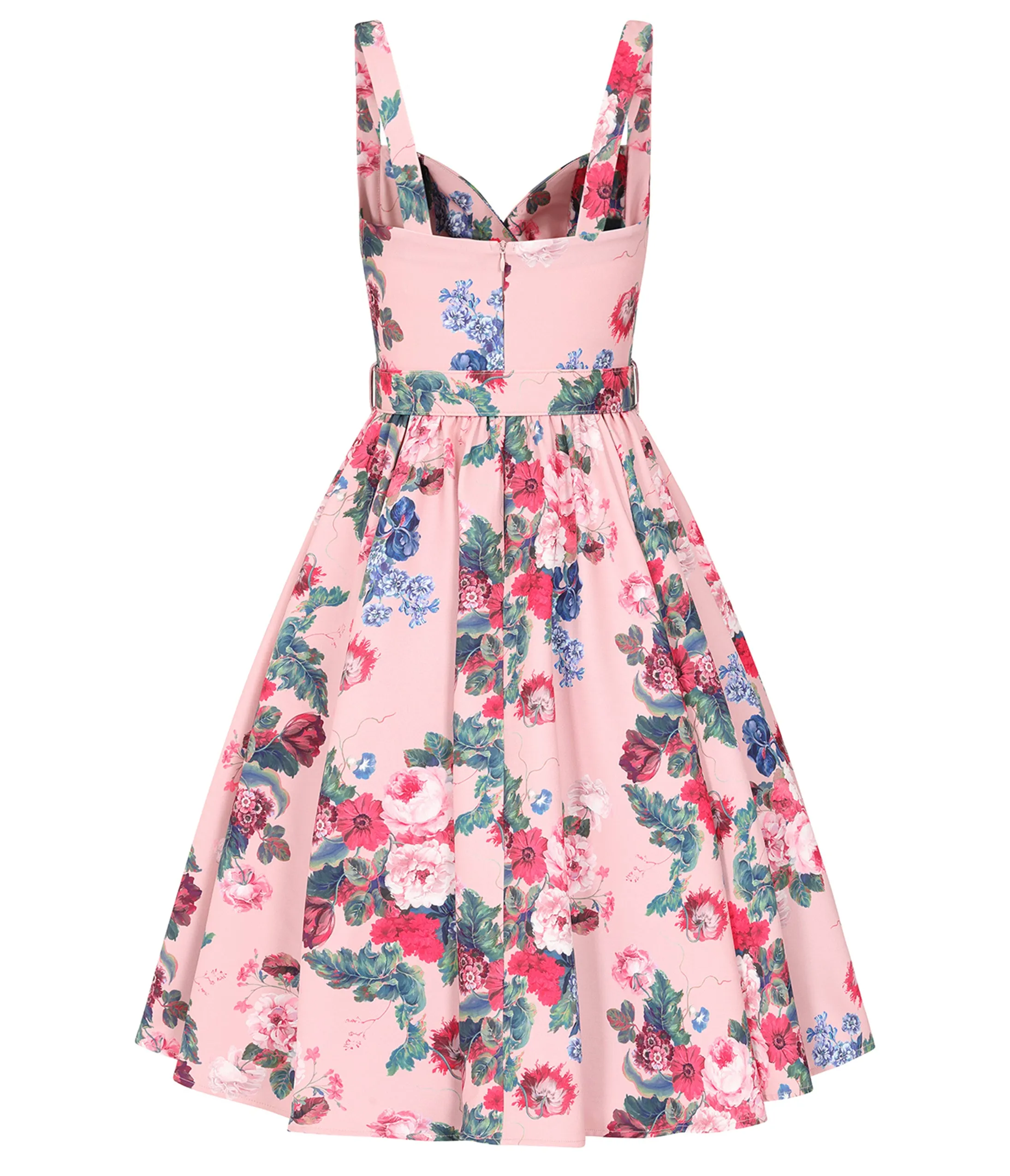 Pink Rosabelle Bloom Swing Dress sold by Unique Vintage product image thumbnail 5