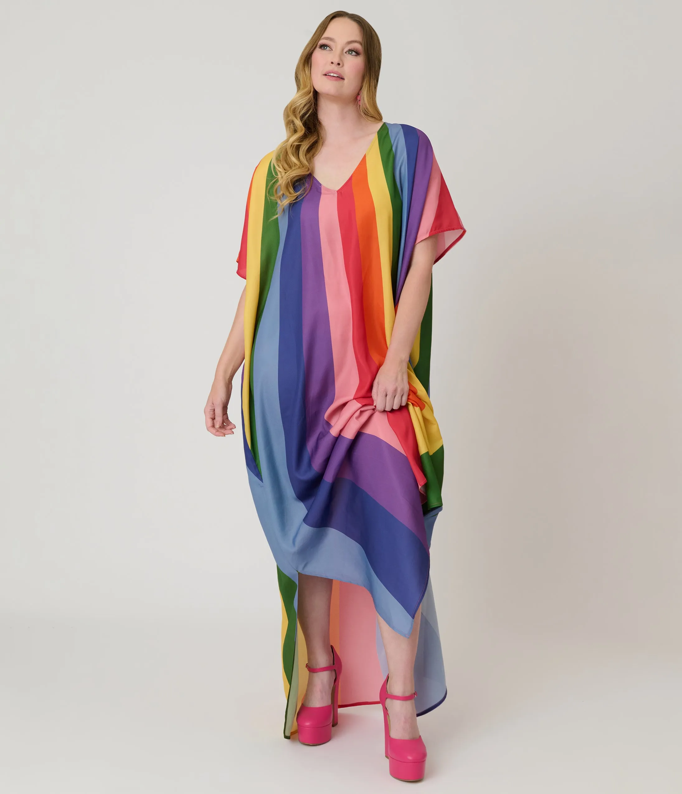 Unique Vintage Pride Sunburst Caftan sold by Unique Vintage