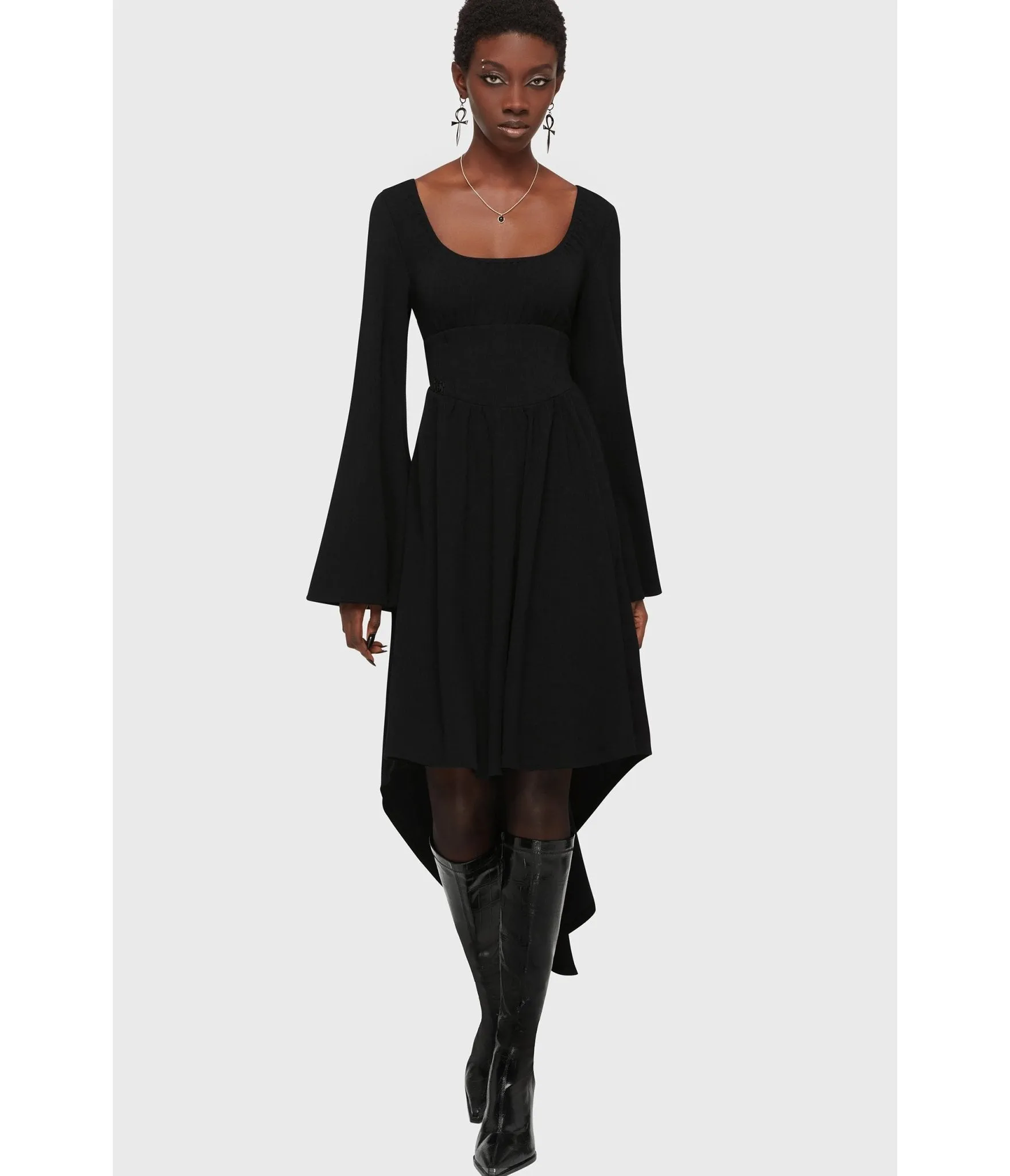 Kill Star Black Eye Of Eris Hi-Low Dress sold by Unique Vintage product image thumbnail 3