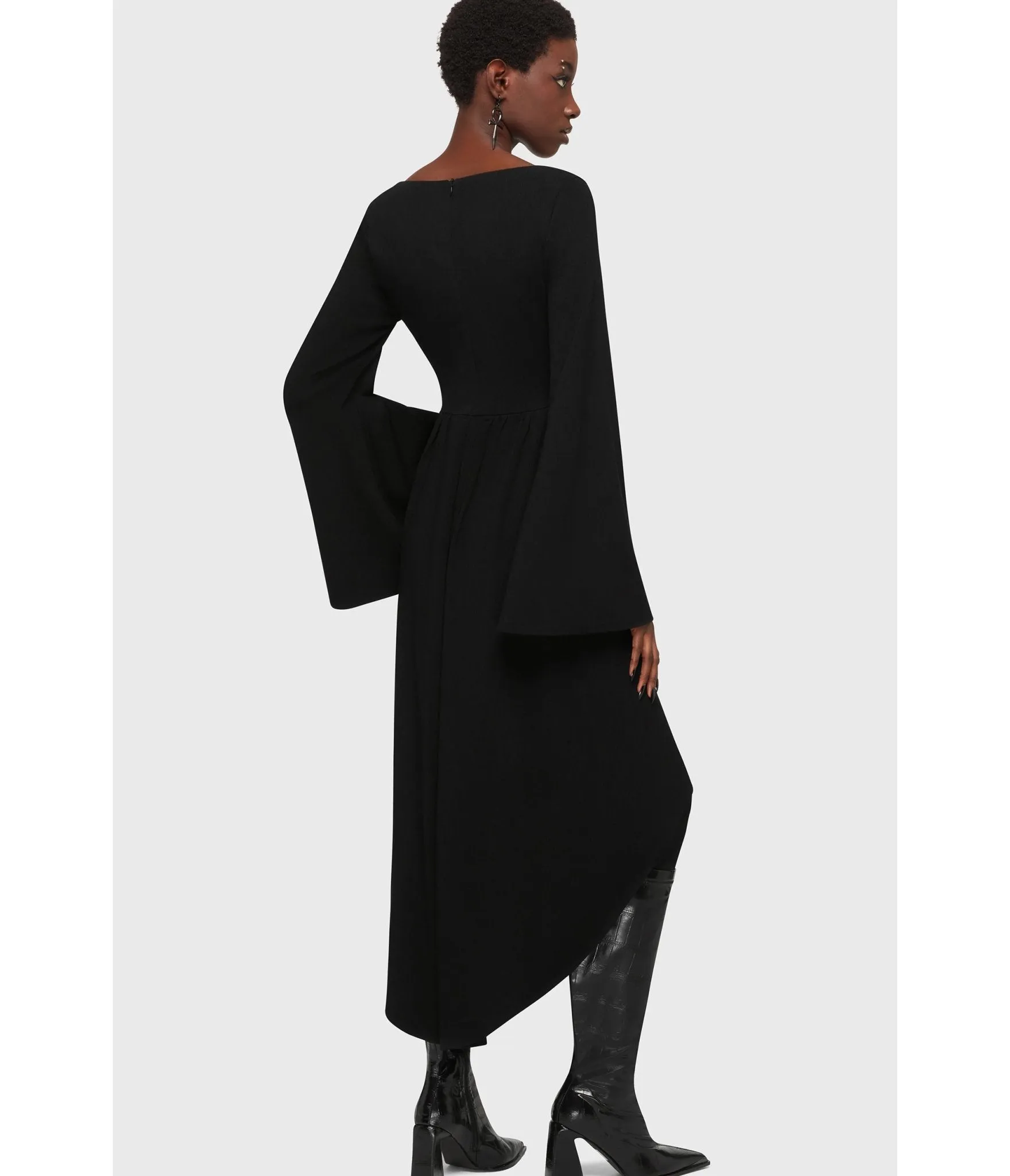 Kill Star Black Eye Of Eris Hi-Low Dress sold by Unique Vintage product image thumbnail 2