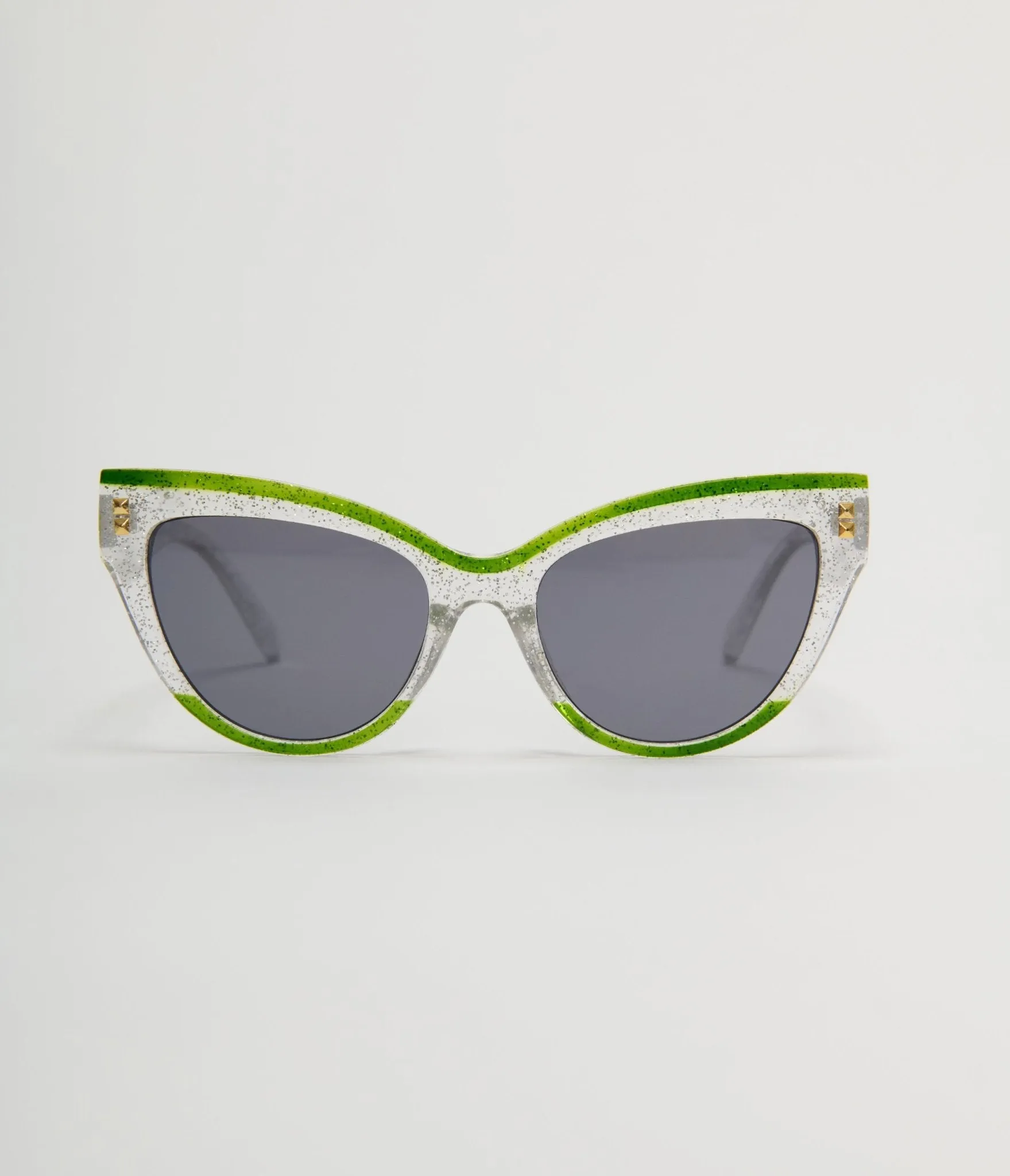 Unique Vintage Green Transparent Cat Eye Sunglasses sold by Unique Vintage product image thumbnail 2