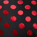 Unique Vintage Black & Red Swiss Dot Burton Caftan Dress sold by Unique Vintage product image thumbnail 4