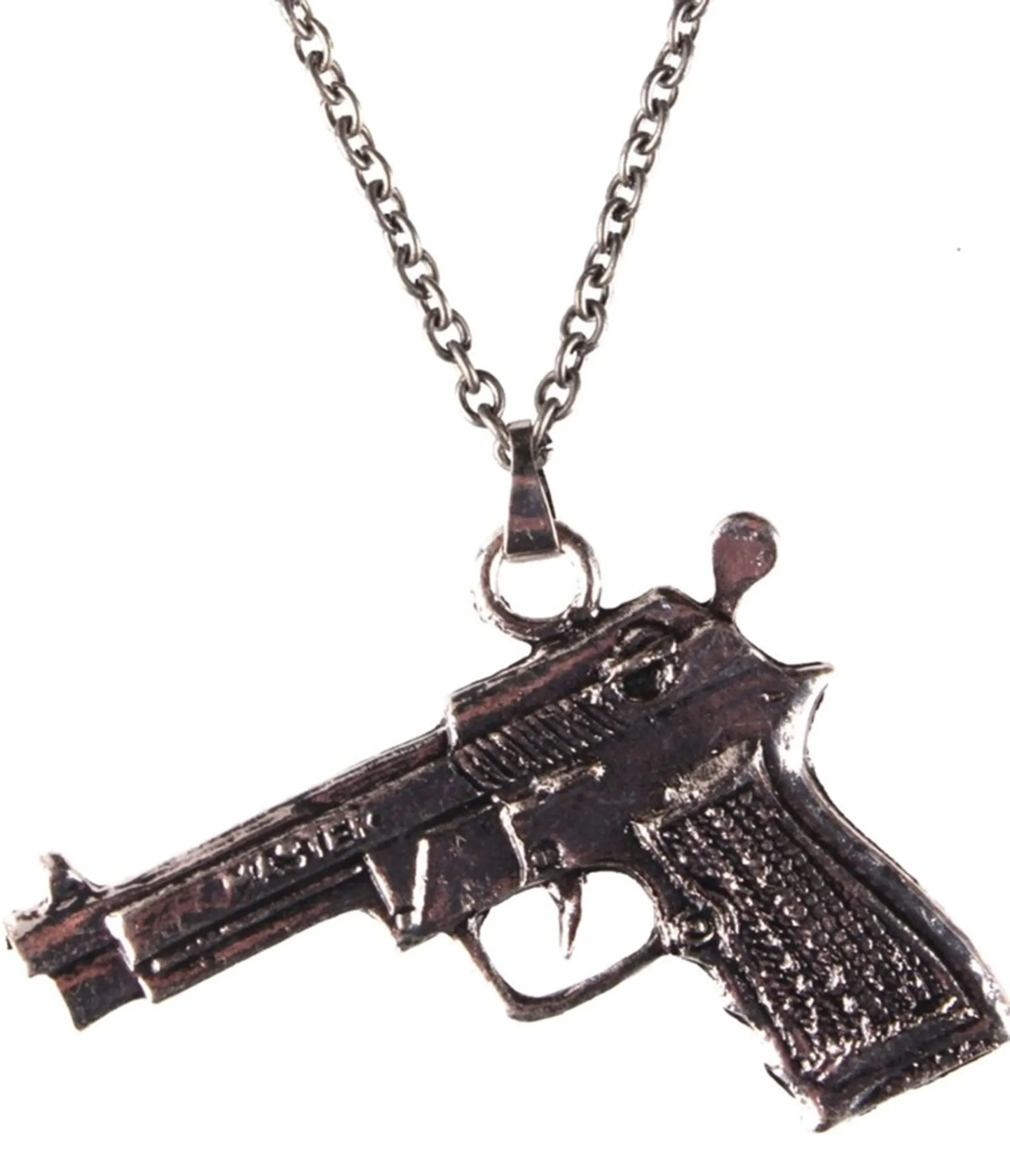 Revolver Pendant Necklace sold by Unique Vintage