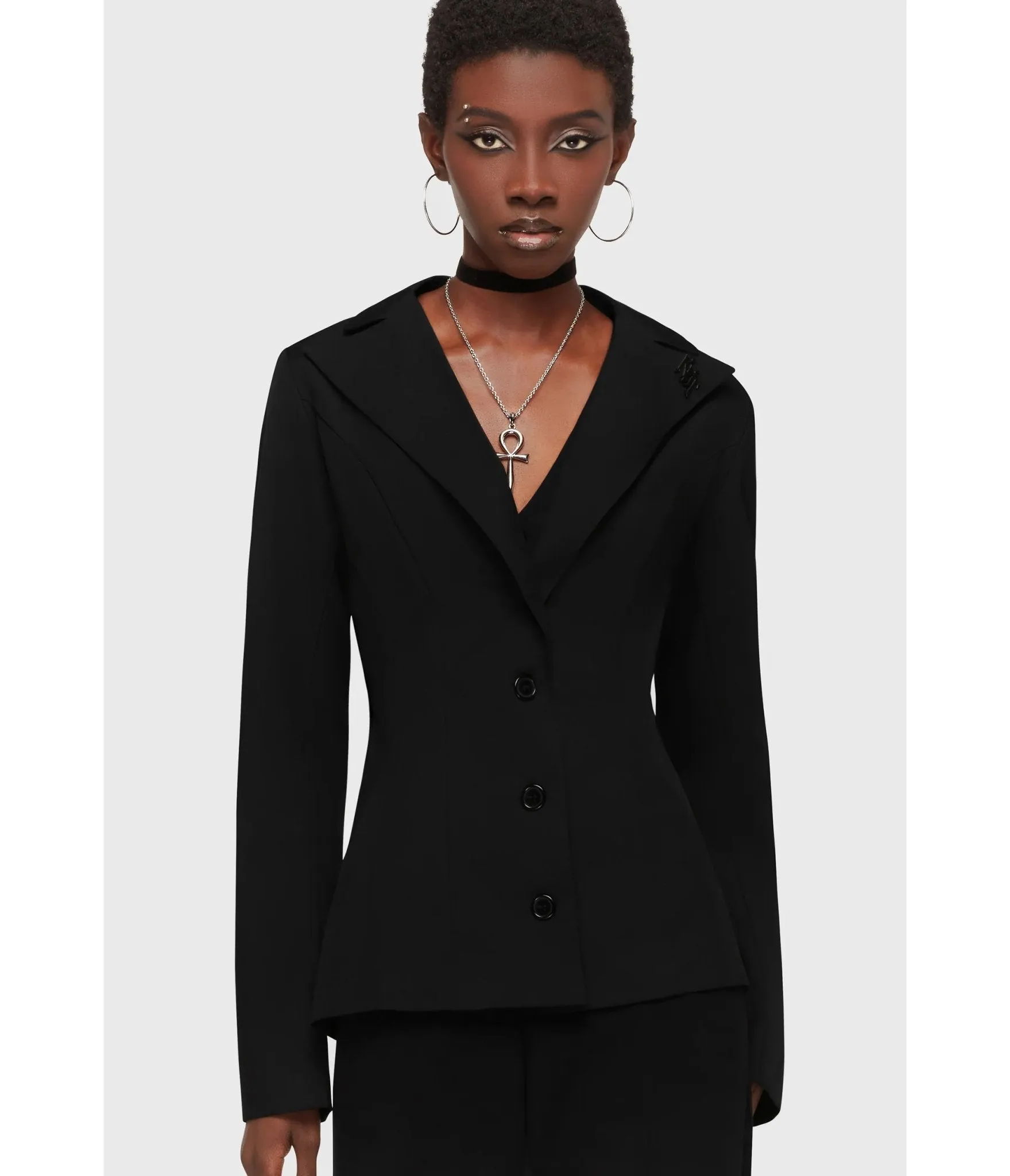 Kill Star Black Oblivienne Jacket sold by Unique Vintage product image thumbnail 3