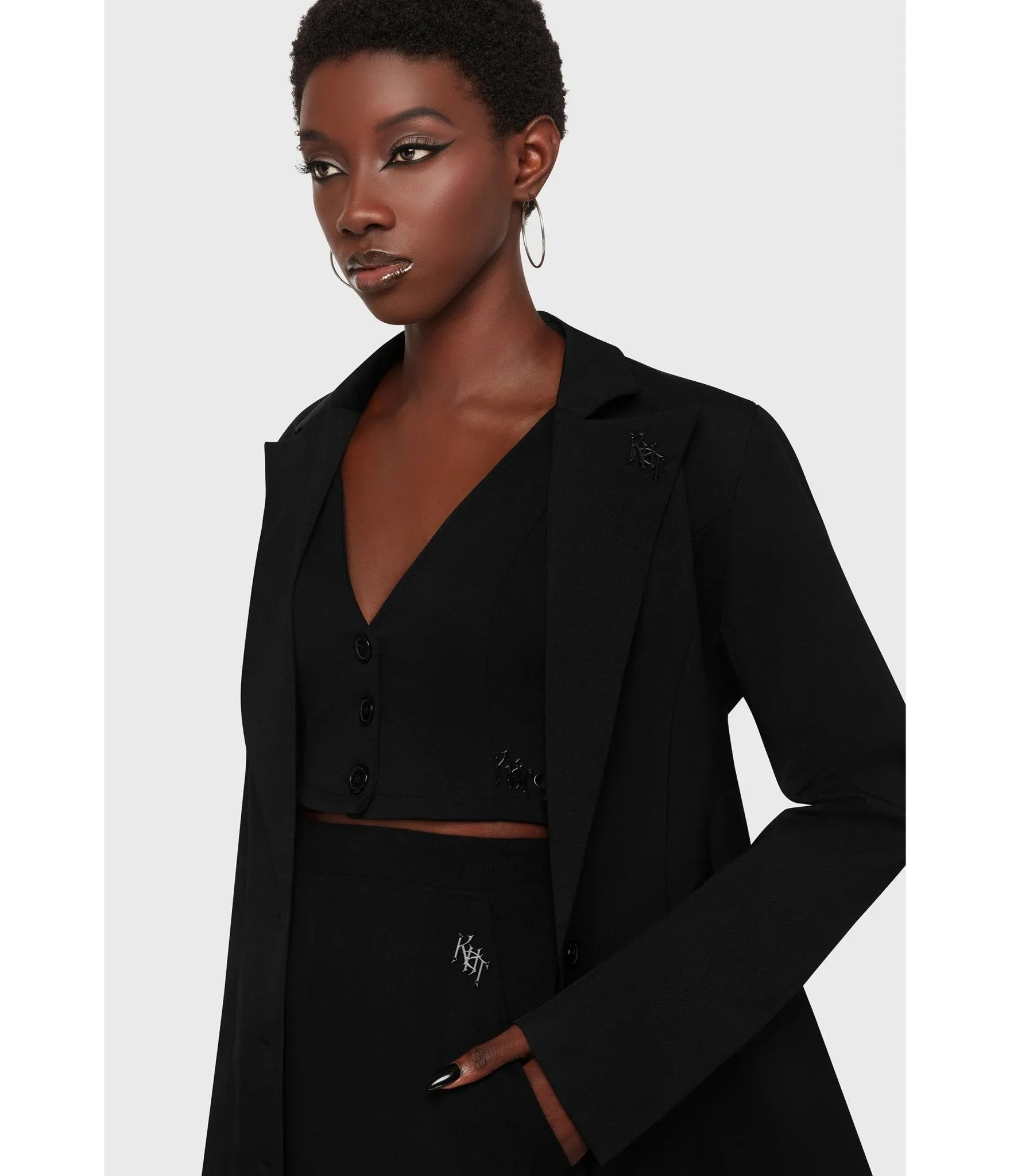 Kill Star Black Oblivienne Jacket sold by Unique Vintage product image thumbnail 5