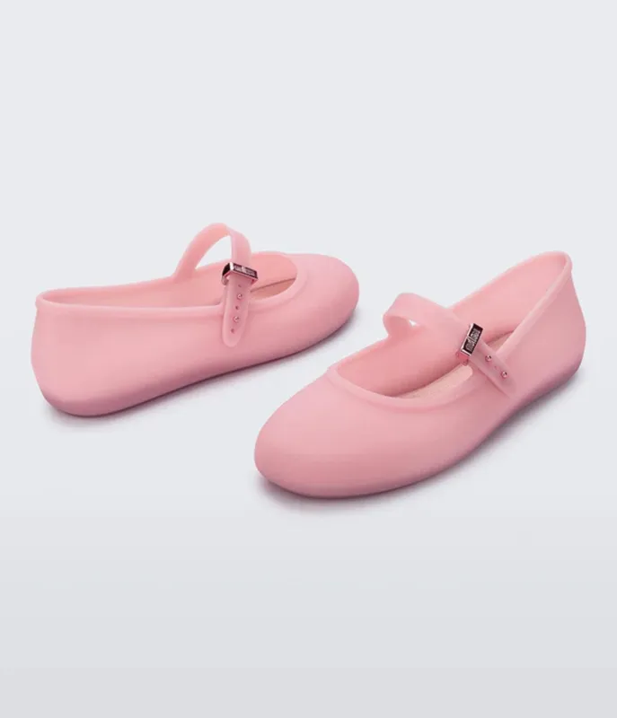 Melissa Pink Mary Jane Jelly Shoes made by Unique Vintage