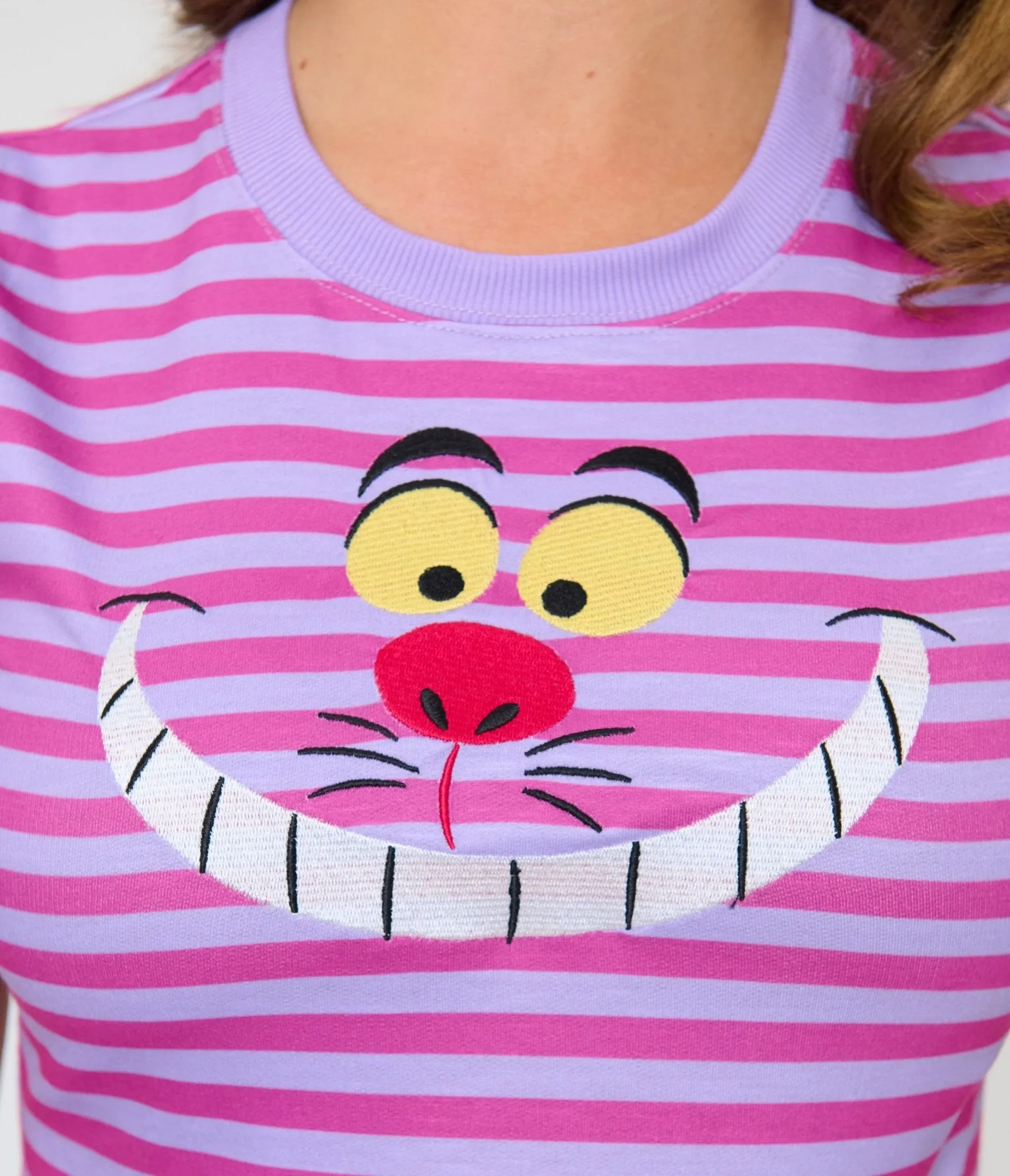 Disney Alice In Wonderland Collection By Unique Vintage Cheshire Cat Back to Basics Top sold by Unique Vintage product image thumbnail 4