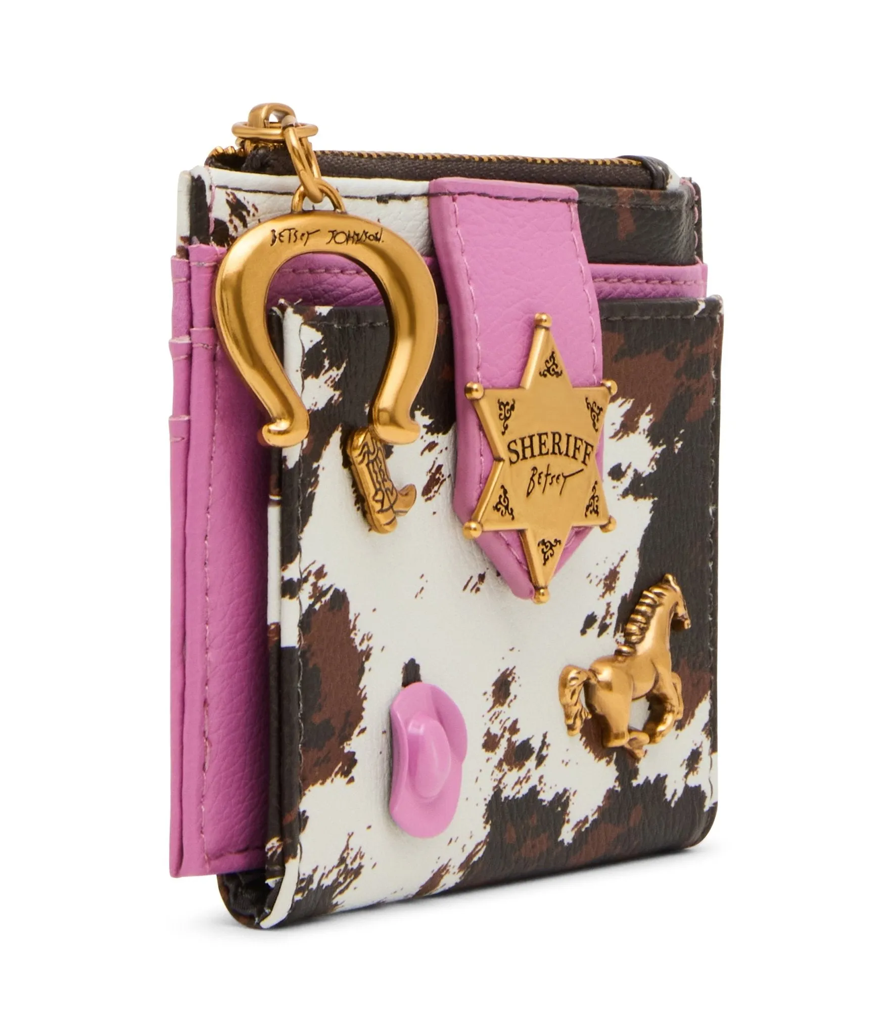 Betsey Johnson Sheriff Betsey Leatherette Wallet sold by Unique Vintage product image thumbnail 3