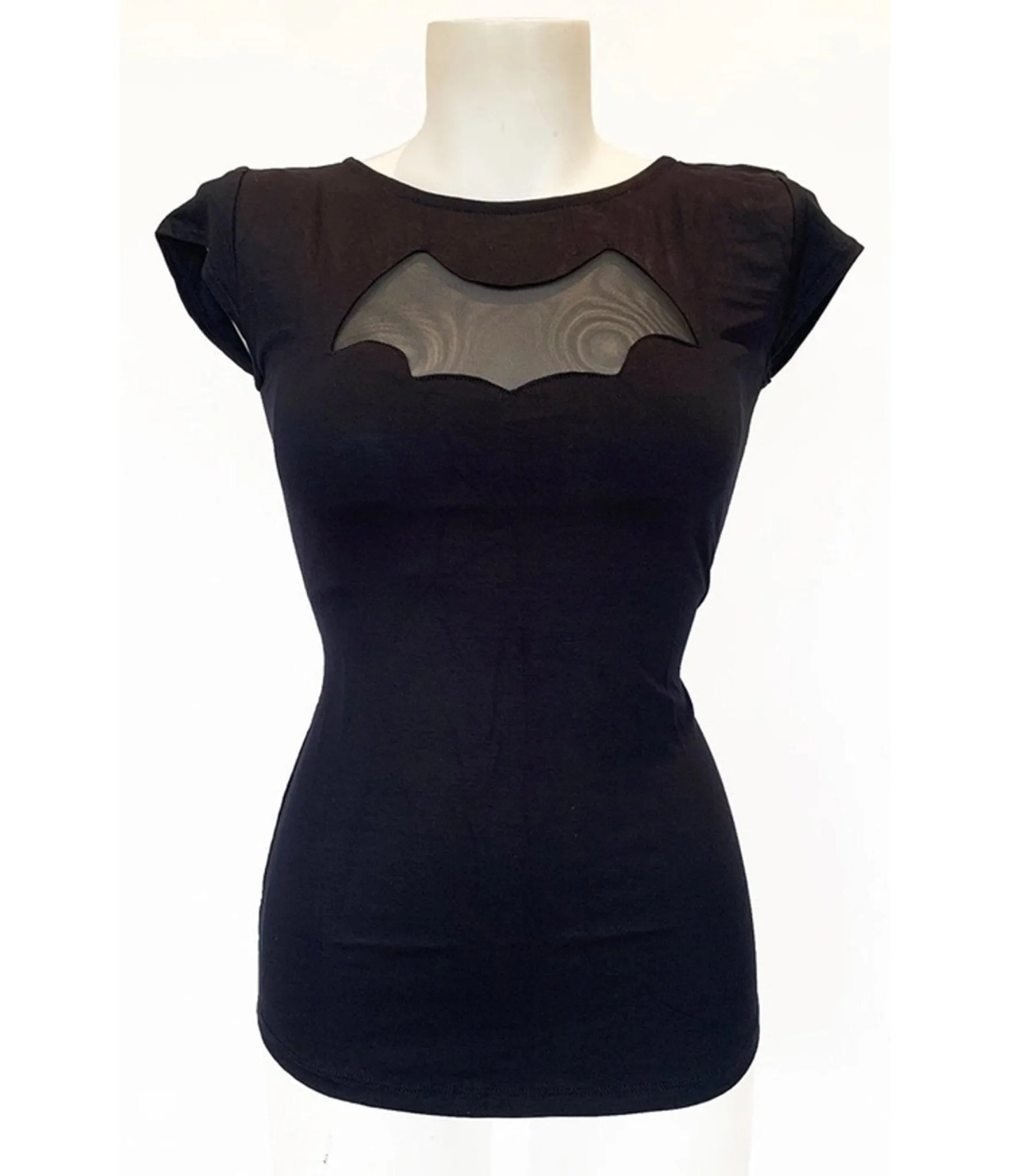 Bonsai Kitten Black Bat Cutout Top sold by Unique Vintage product image thumbnail 5