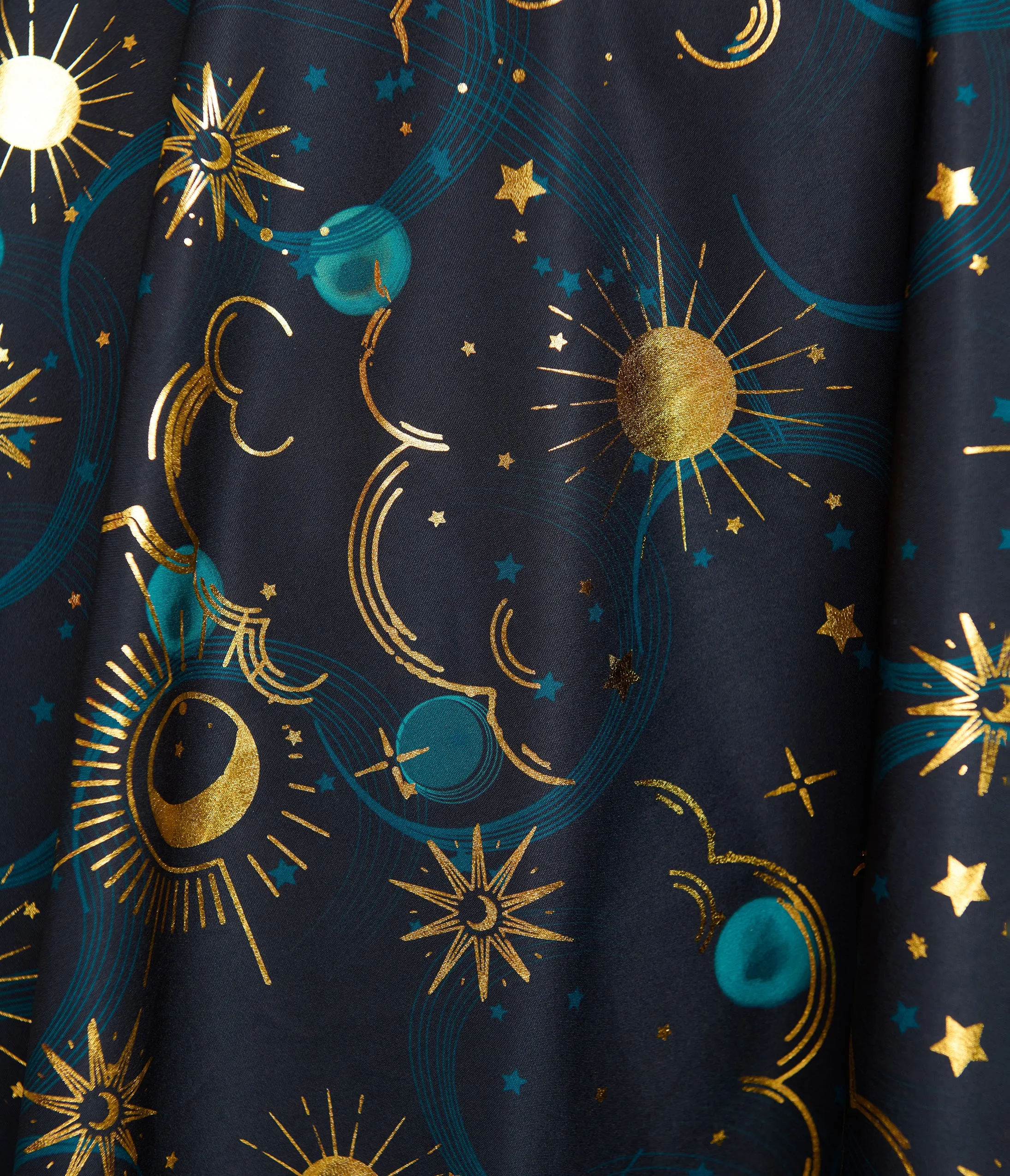 Unique Vintage Plus Size Black Celestial Print Swing Dress sold by Unique Vintage product image thumbnail 4