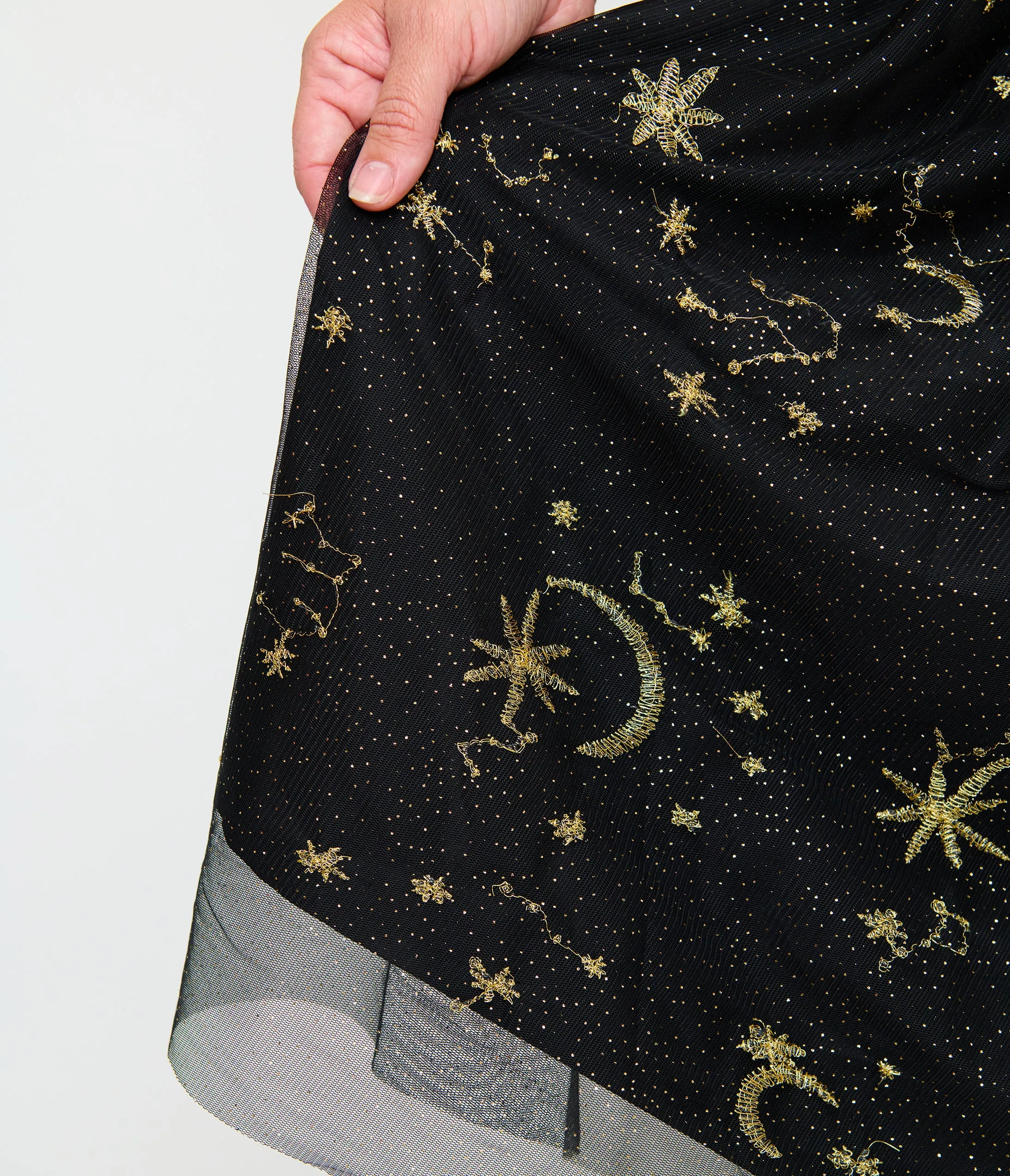 Magnolia Place Plus Size Black Celestial Midori Swing Dress sold by Unique Vintage product image thumbnail 4