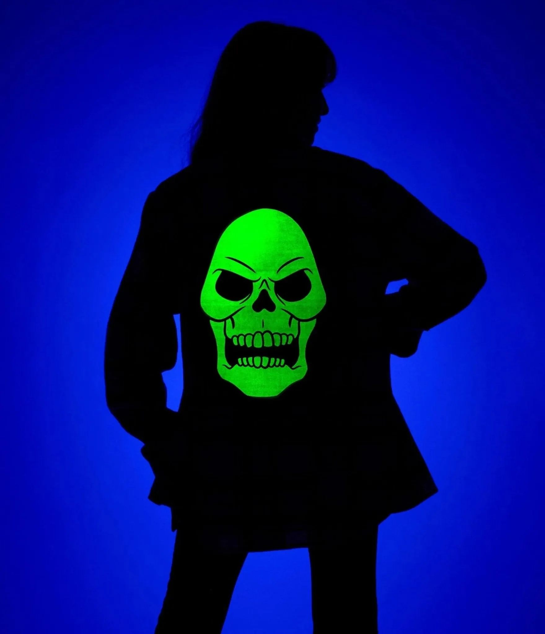 Cakeworthy Masters of the Universe Skeletor Flannel sold by Unique Vintage product image thumbnail 2