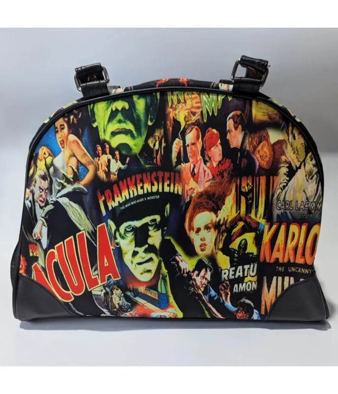 Universal Monsters Bowler Bag made by Unique Vintage