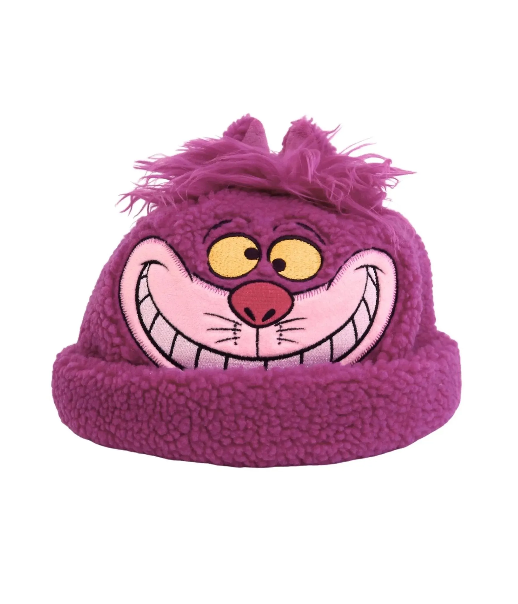 Cakeworthy Purple Alice in Wonderland Cheshire Cat Sherpa Beanie sold by Unique Vintage product image thumbnail 3