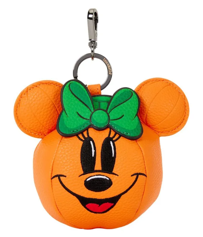 Loungefly Minnie Mouse Pumpkin Keychain Charm made by Loungefly