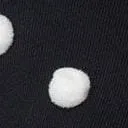 Black & White 3D Polka Dot Cropped Cardigan sold by Unique Vintage product image thumbnail 4