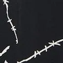 Hell Bunny Black & White Stitches Flare Dress sold by Unique Vintage product image thumbnail 4