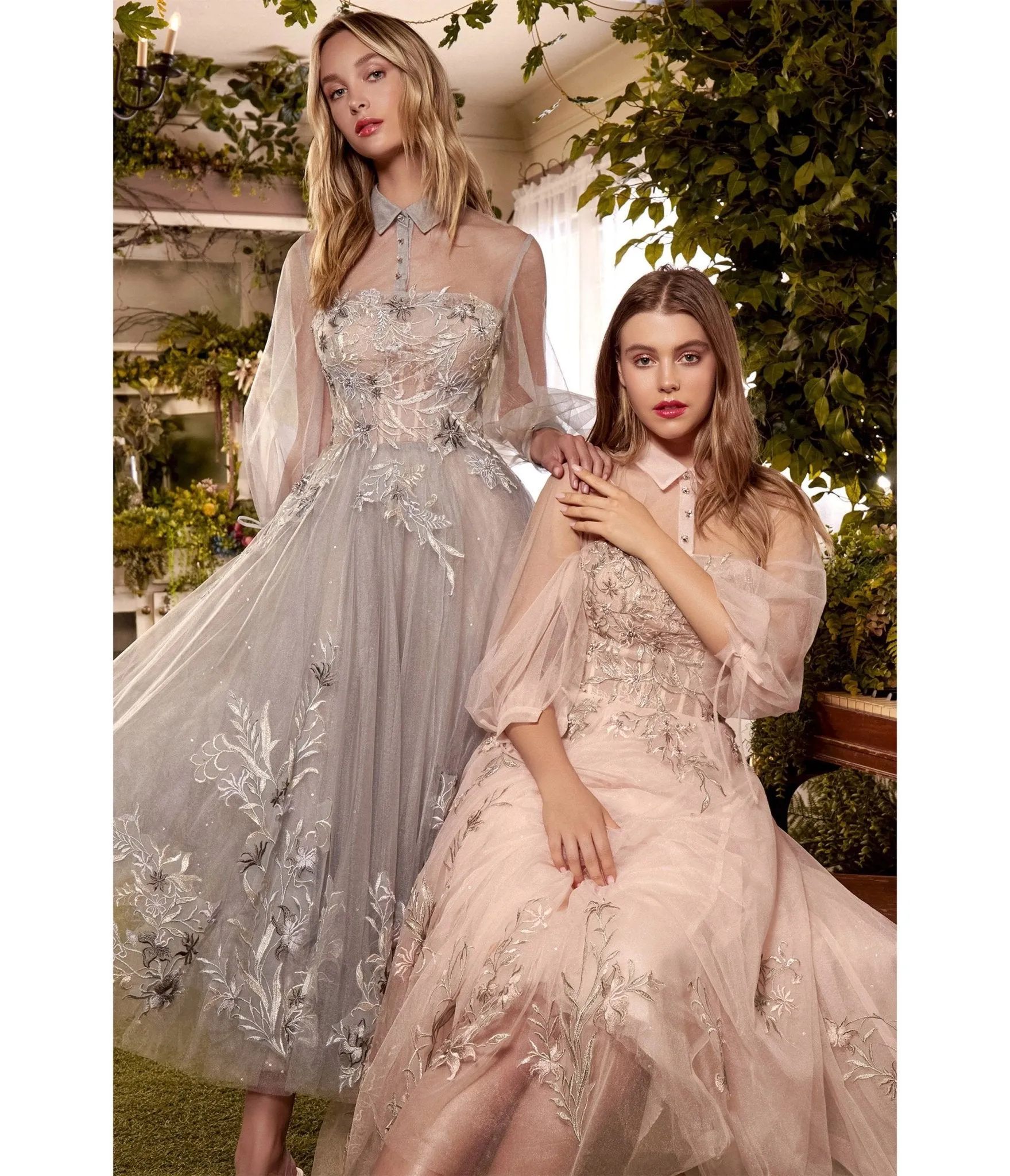 Ladivine by Cinderella Divine Blush Duchesa Homecoming Dress sold by Unique Vintage product image thumbnail 2