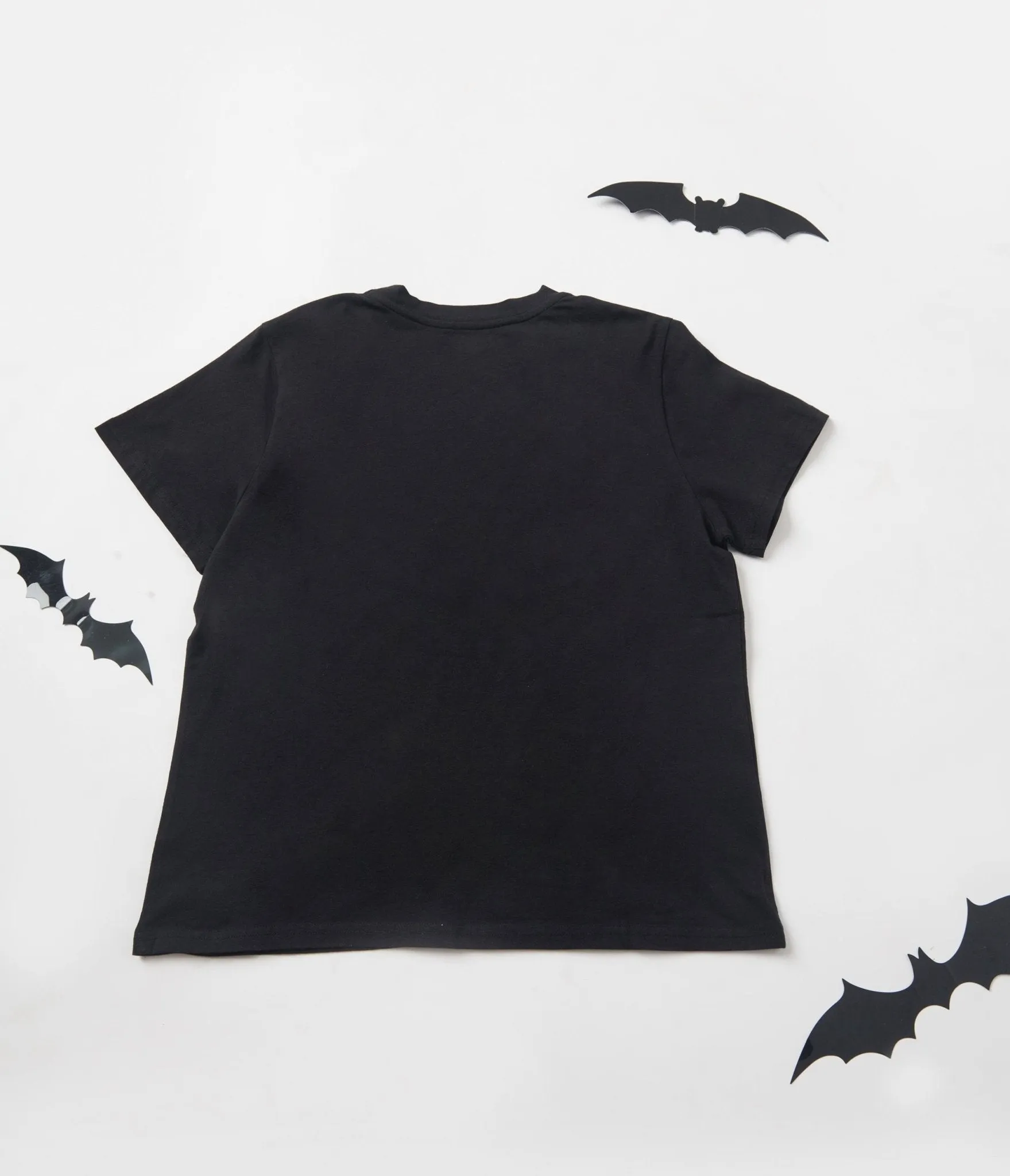 Black Ghost Sequin Unisex Tee sold by Unique Vintage product image thumbnail 3