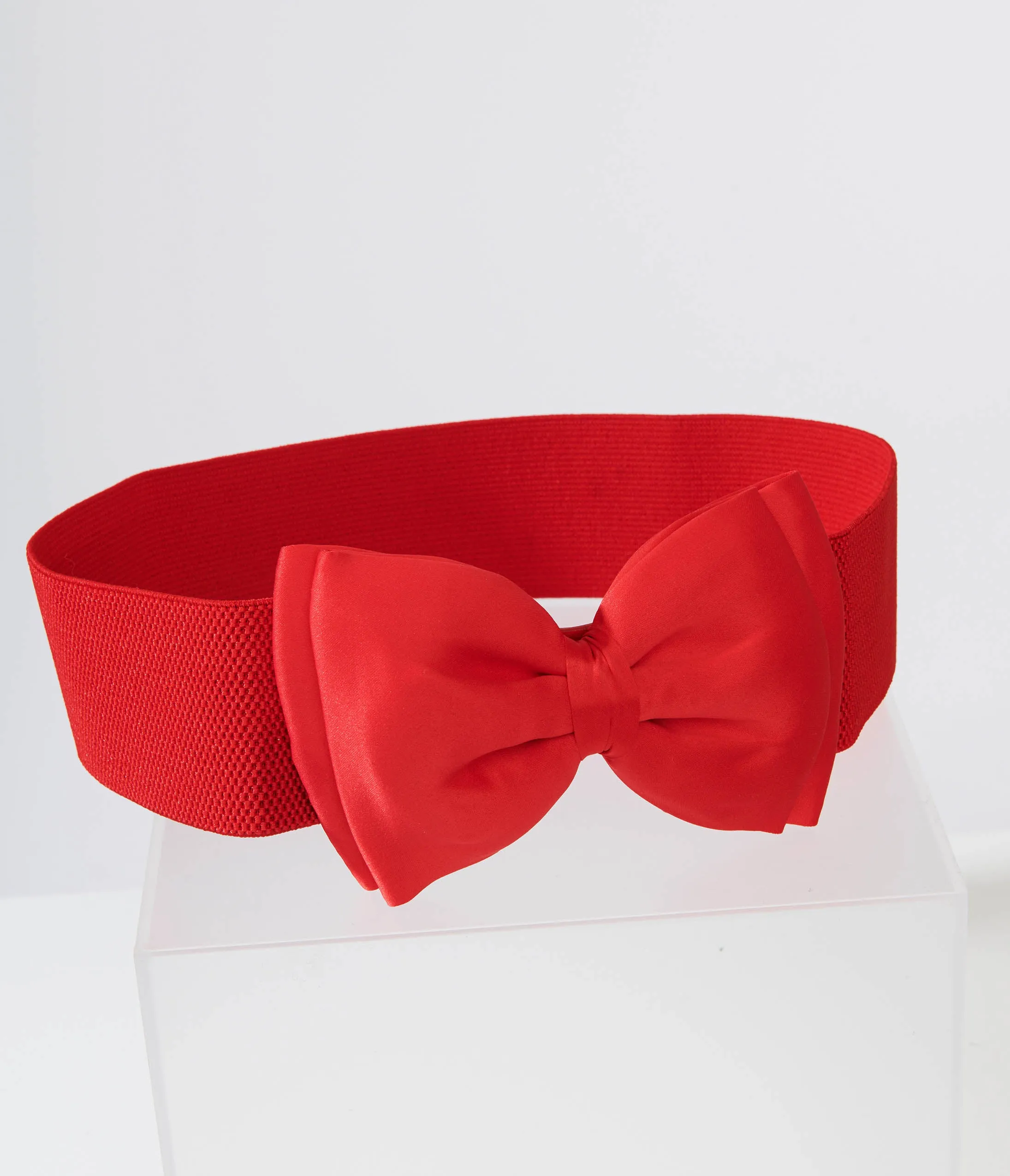 Unique Vintage Red Bow Cinch Belt sold by Unique Vintage product image thumbnail 3