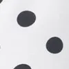 Unique Vintage 1930s Black & White Dot Flutter Sleeve Blouse sold by Unique Vintage
