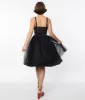 Unique Vintage Black Tulle Swing Dress sold by Unique Vintage