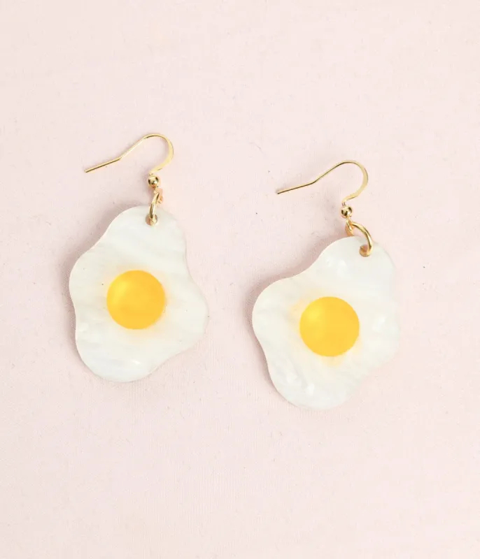 Egg Dangle Earrings sold by Unique Vintage