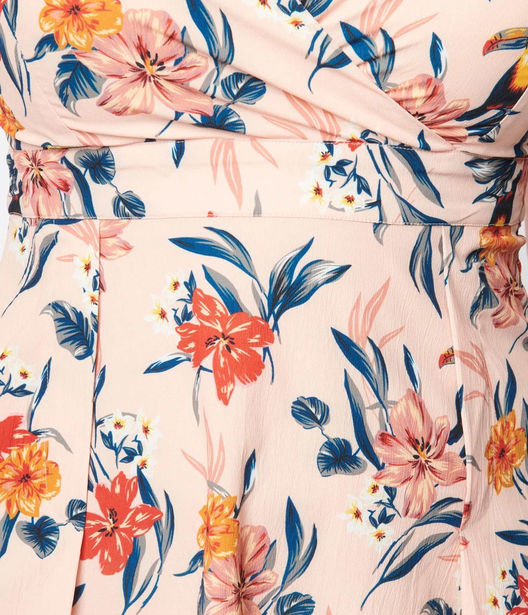 Floral 40s Inspired Dress sold by Unique Vintage product image thumbnail 2