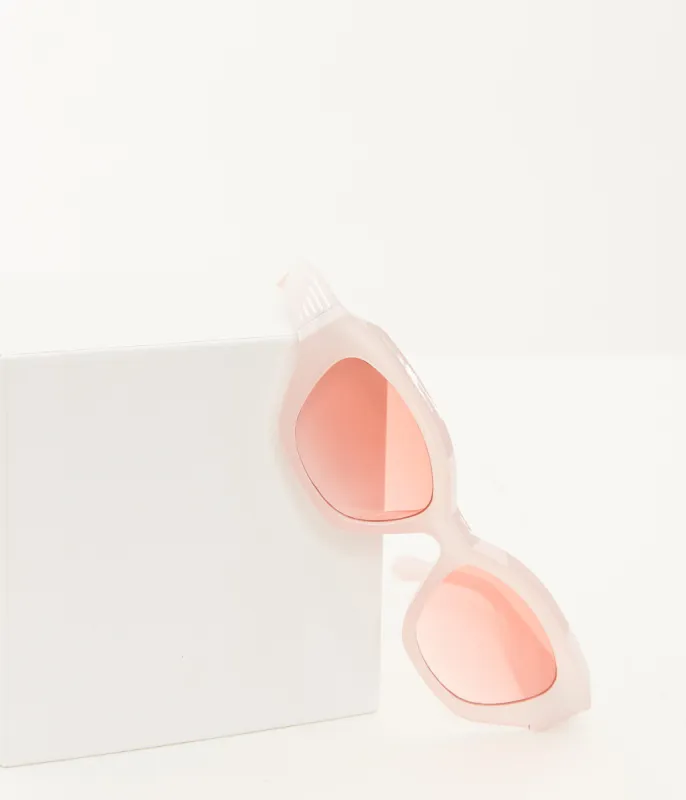 Pink Tinted Sunglasses sold by Unique Vintage