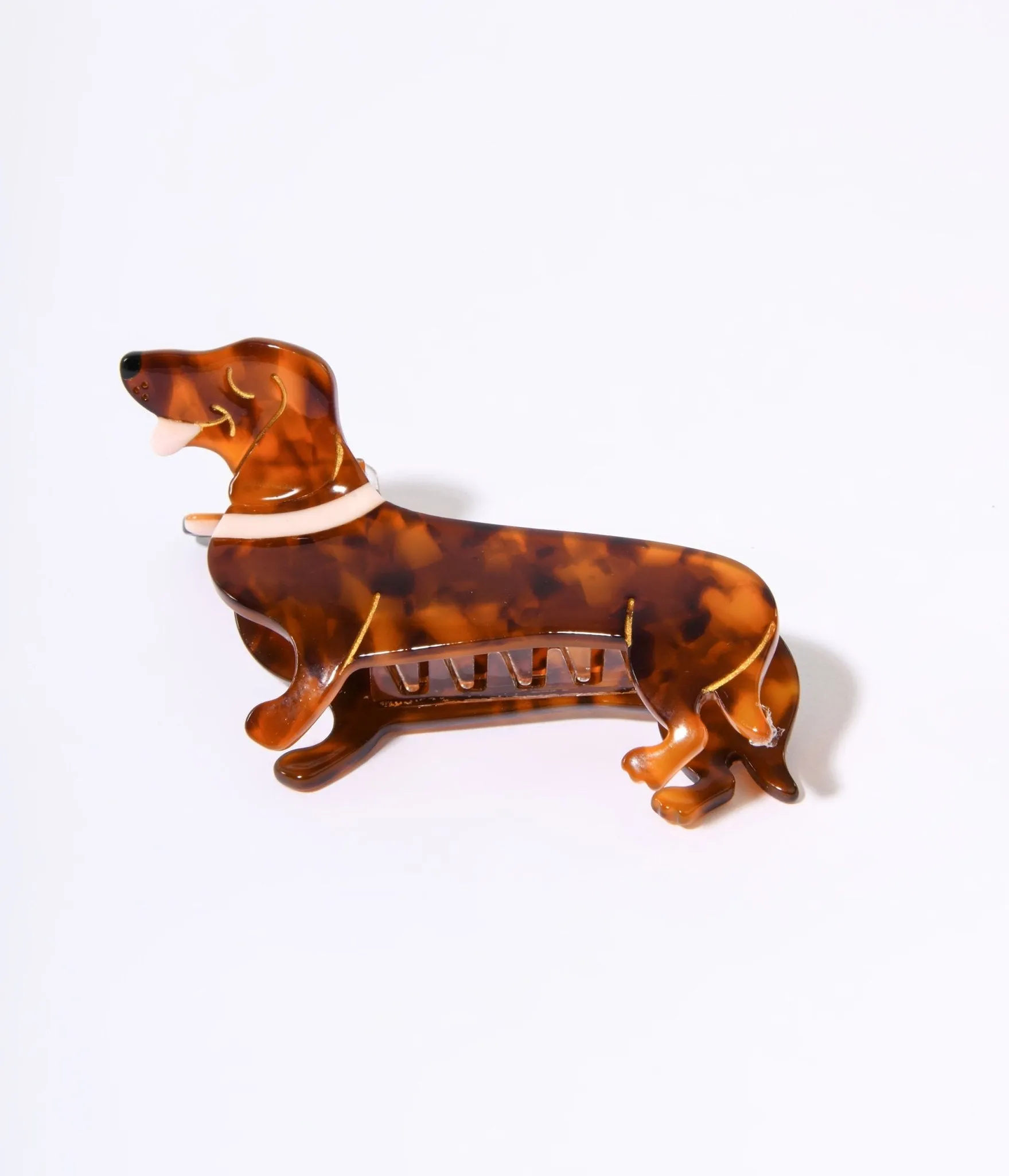 Dachshund Acrylic Hair Claw sold by Unique Vintage product image thumbnail 3