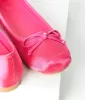 Hot Pink Bow Ballet Flats sold by Unique Vintage