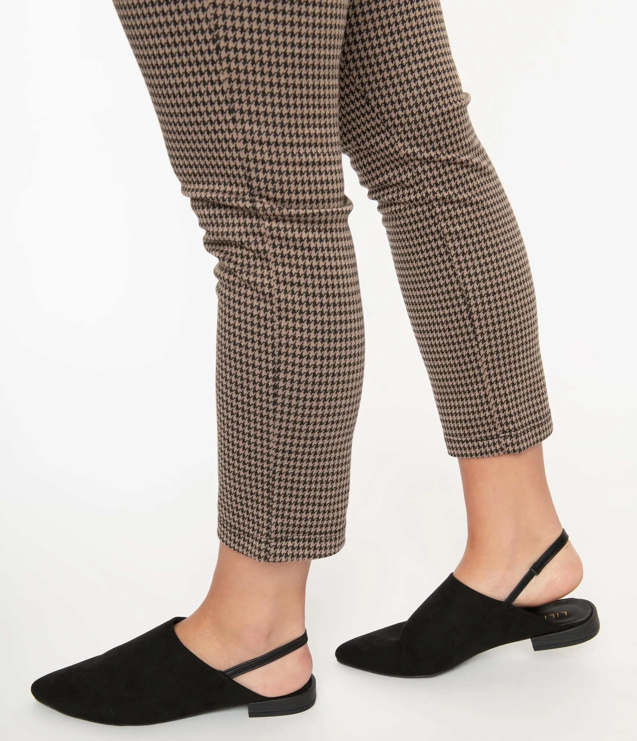 Black Suede Pointed Toe Slingback Flats sold by Unique Vintage product image thumbnail 2