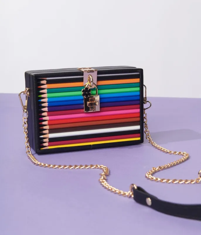 Colored Pencil Handbag sold by Unique Vintage