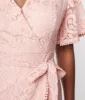 Dust Pink Lace Le Lune Dress sold by Unique Vintage