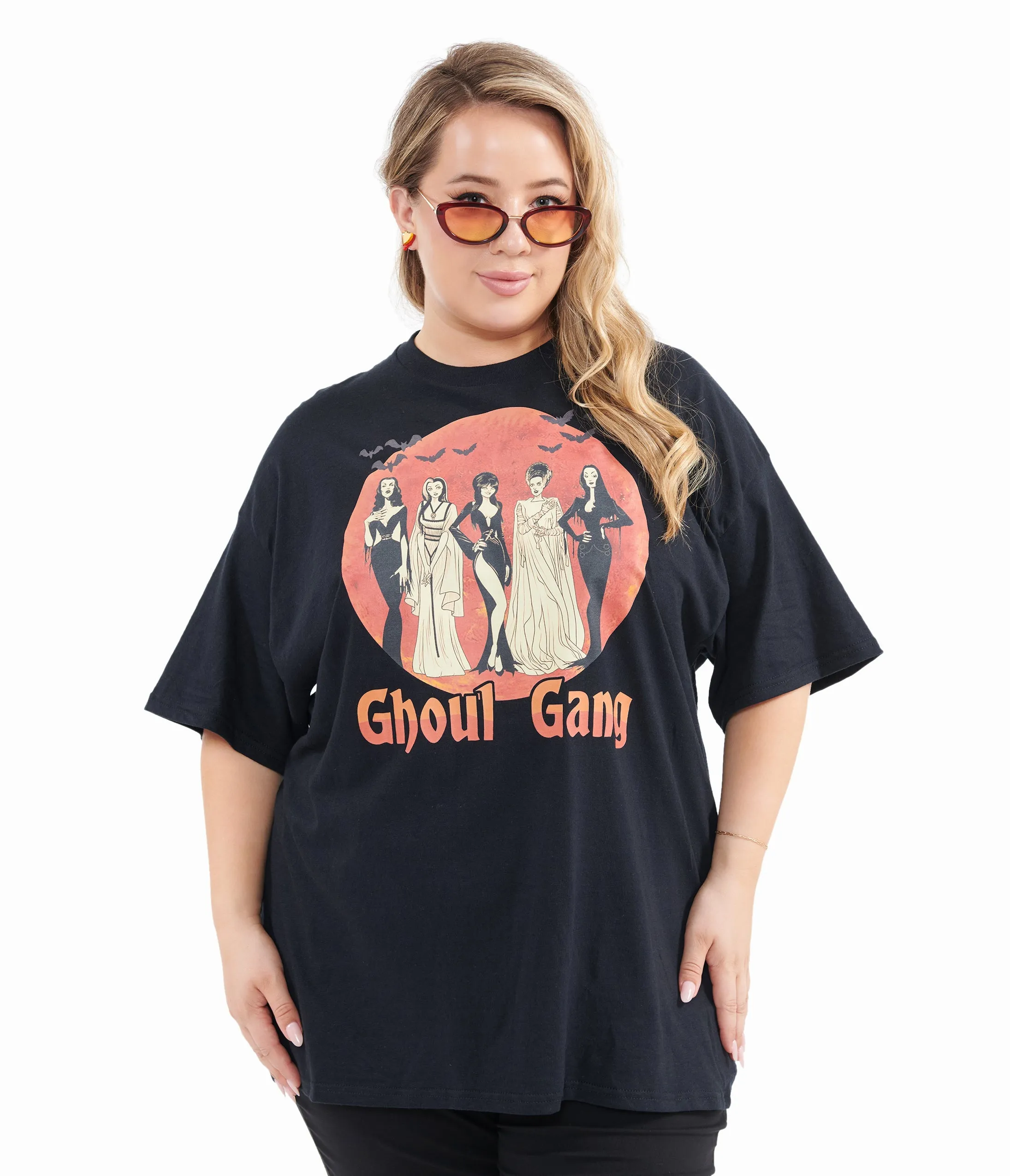 Black Ghoul Gang Unisex Graphic Tee sold by Unique Vintage product image thumbnail 3