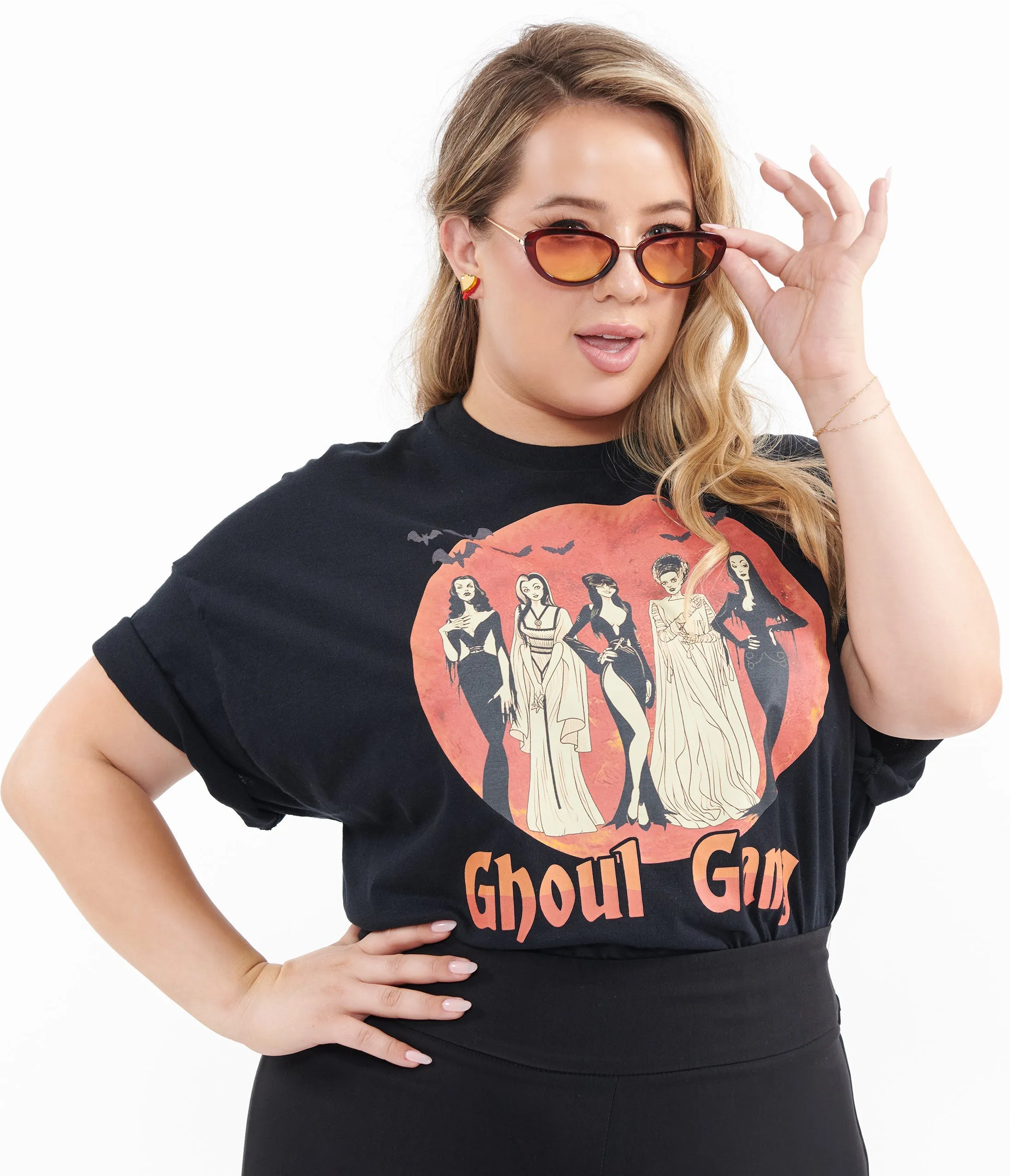 Black Ghoul Gang Unisex Graphic Tee sold by Unique Vintage