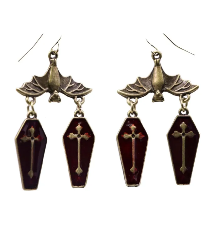 Bat Earrings sold by Unique Vintage