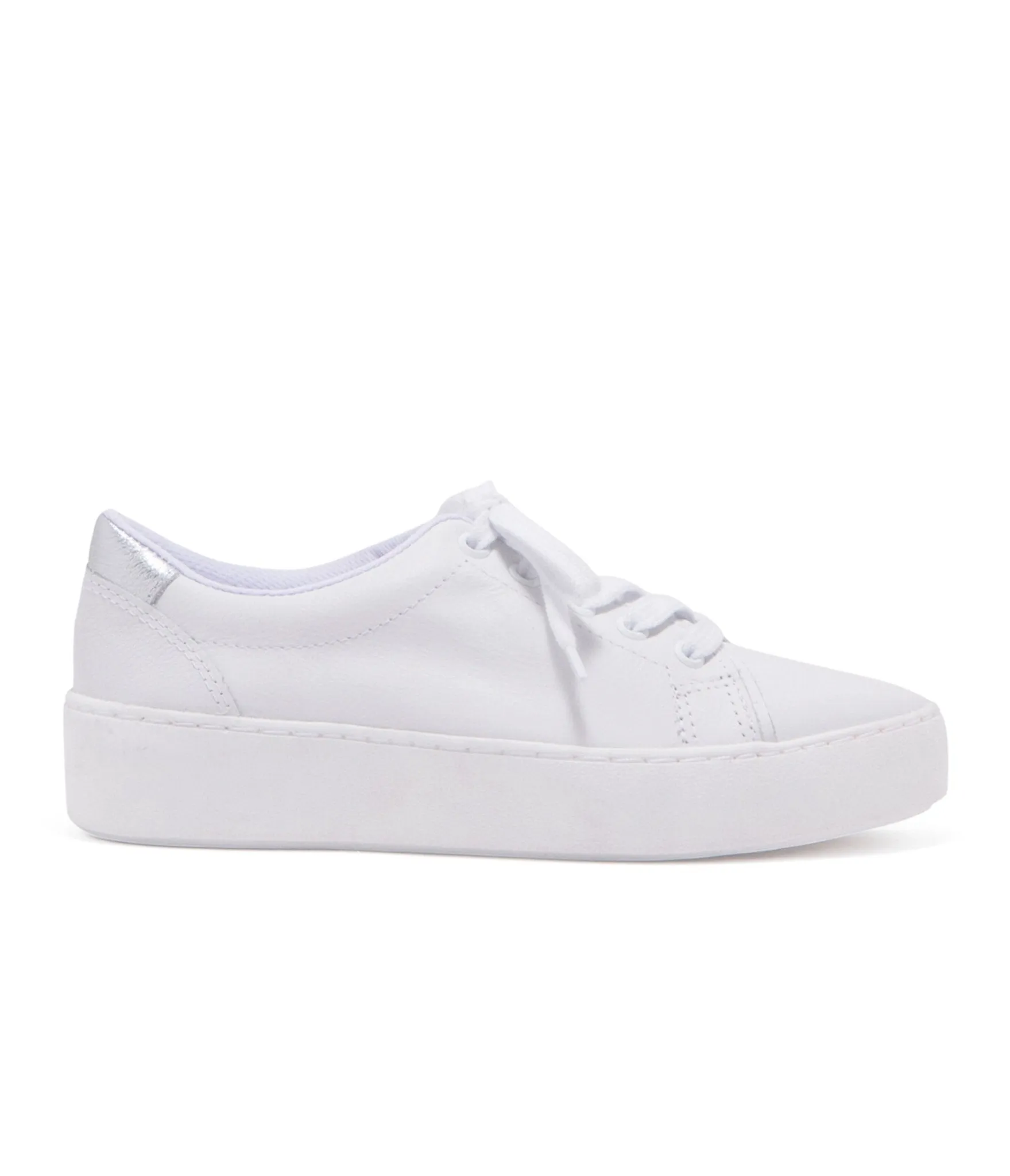 Chelsea Crew All White Leather Uganda Sneakers sold by Unique Vintage
