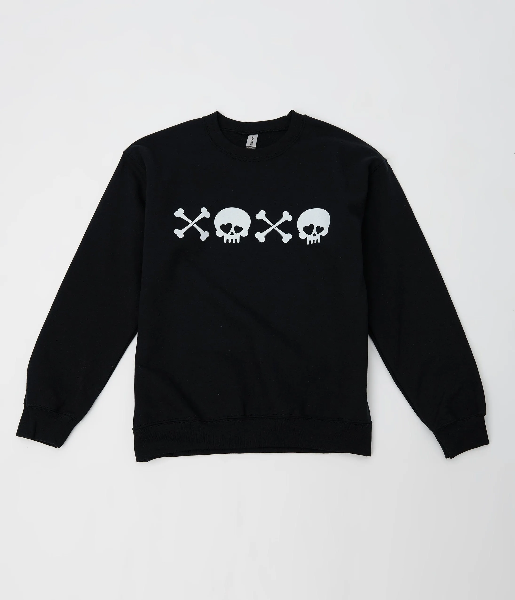XOXO Skull & Crossbones Unisex Graphic Sweatshirt sold by Unique Vintage