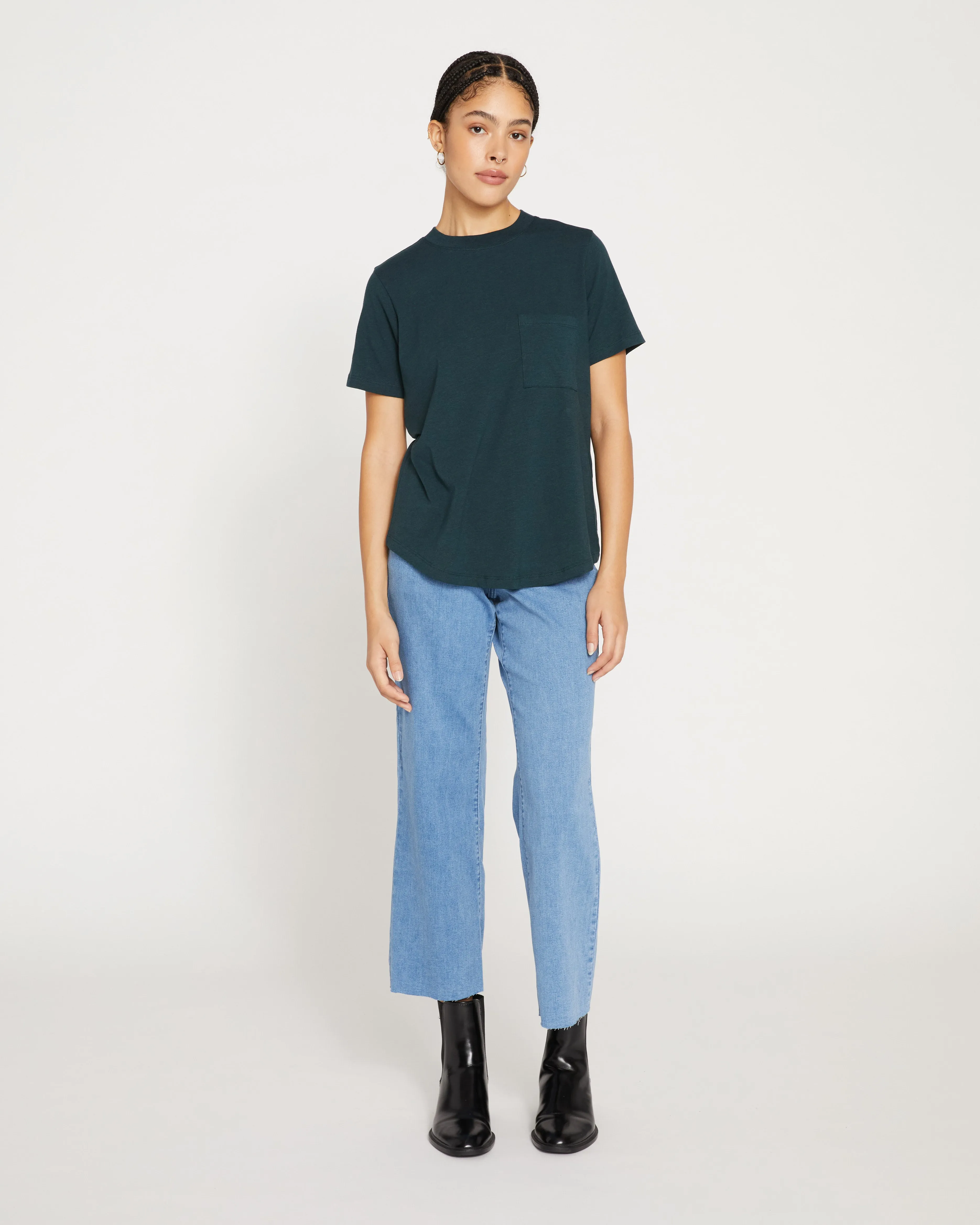 Garcon Tee - Deep Sea sold by Universal Standard product image thumbnail 2