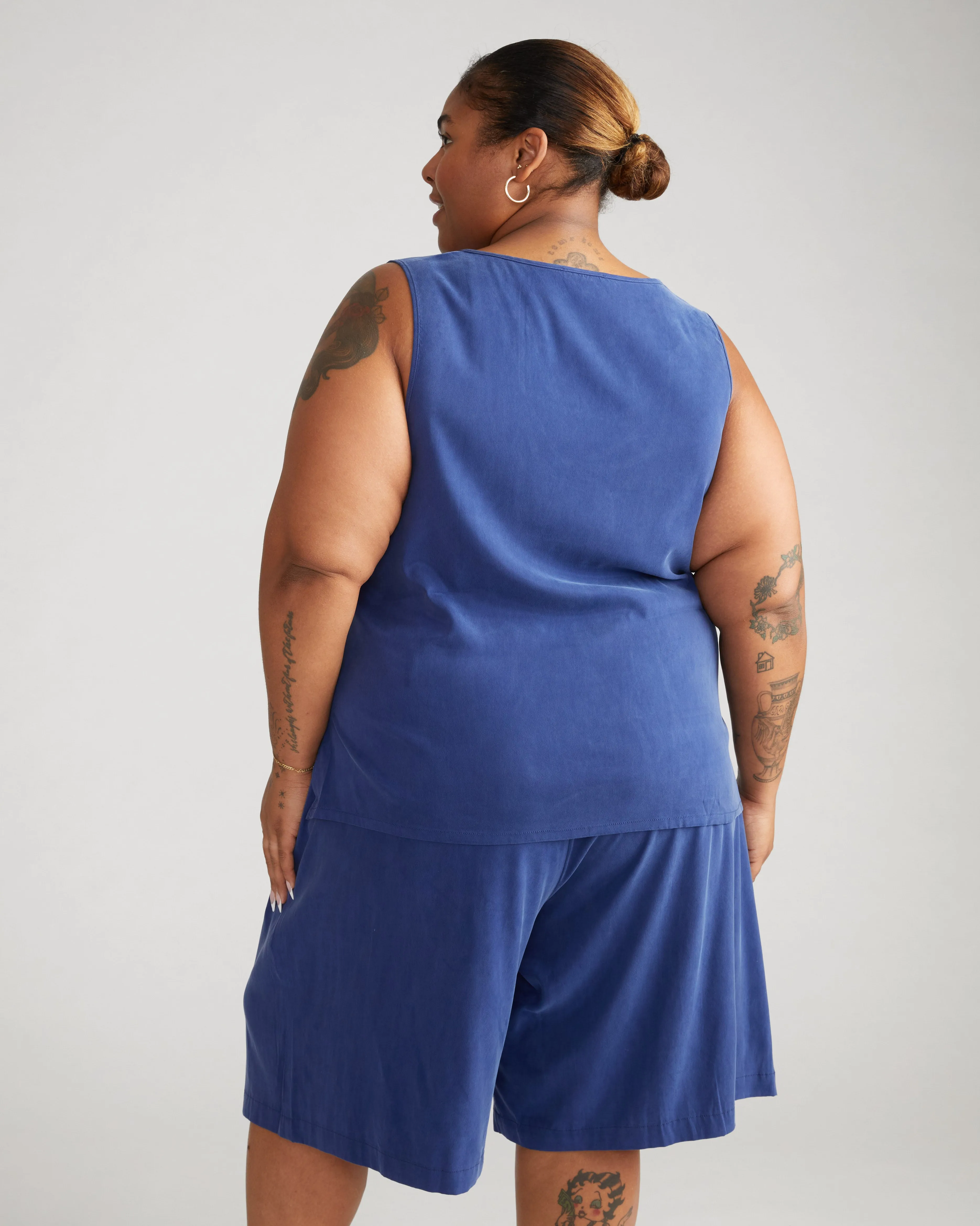 Cooling Stretch Cupro Tank - Cenote sold by Universal Standard product image thumbnail 3