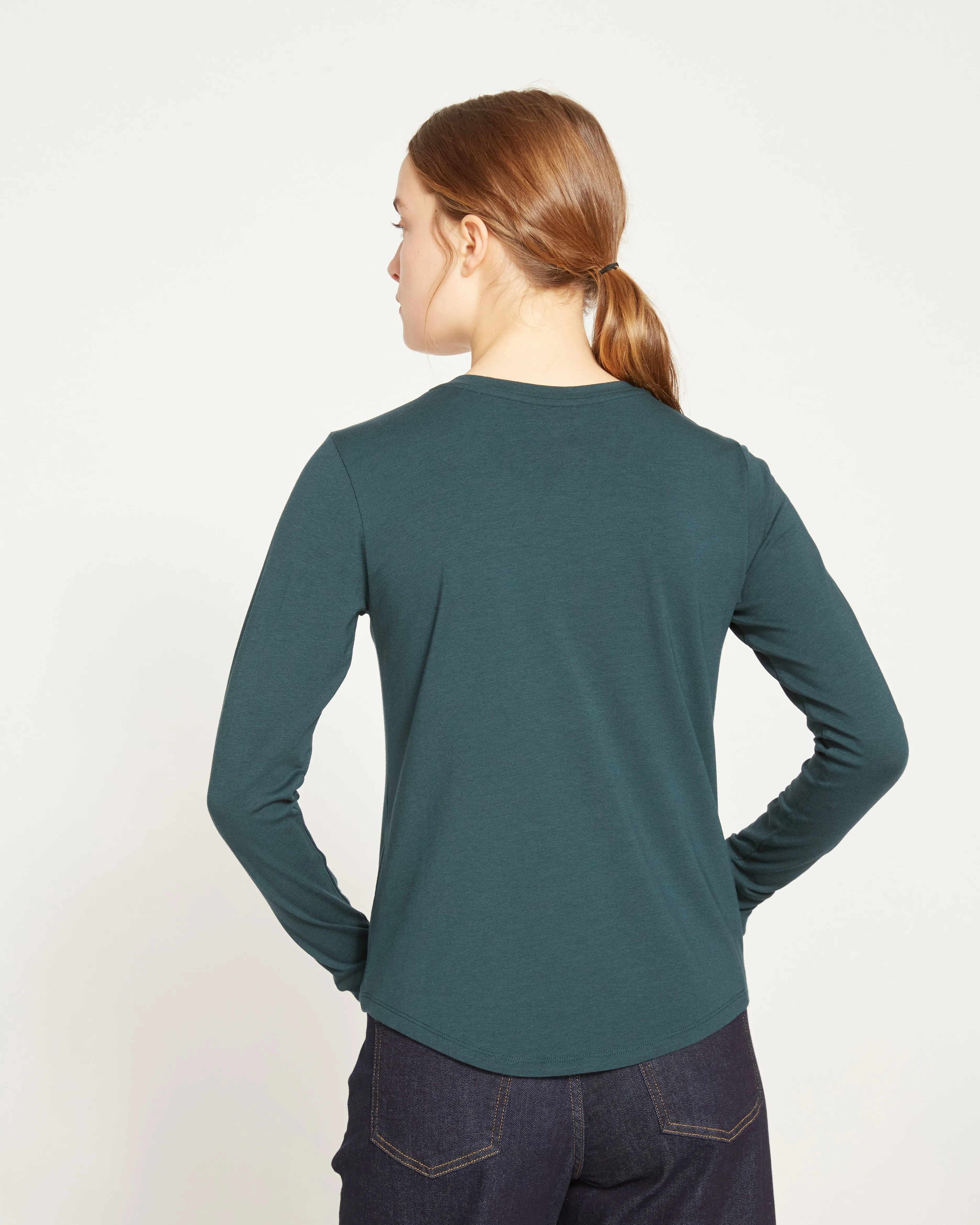 Long Sleeve V Rex - Deep Sea sold by Universal Standard product image thumbnail 4