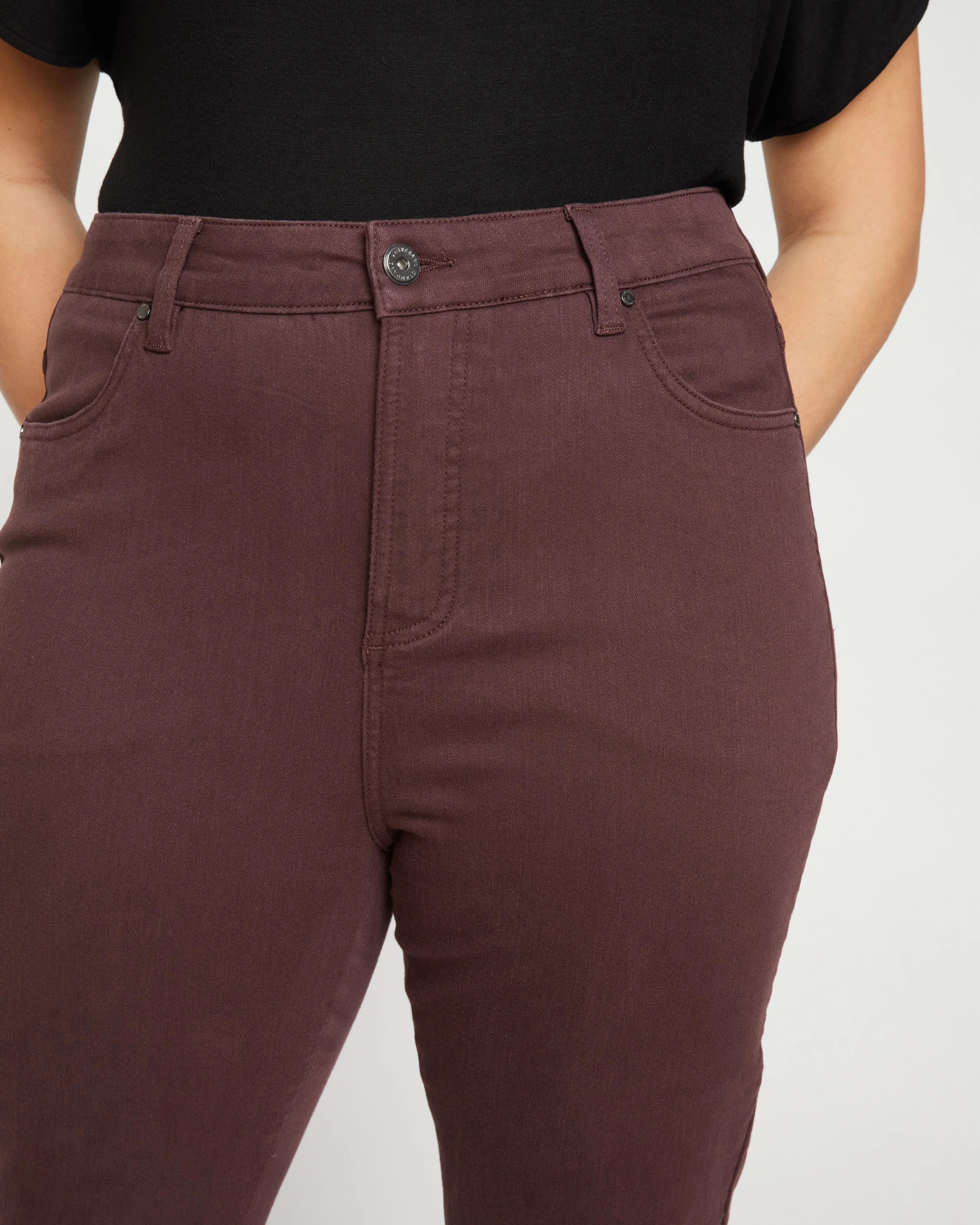 Seine High Rise Skinny Jeans 32 Inch - Brulee sold by Universal Standard product image thumbnail 2