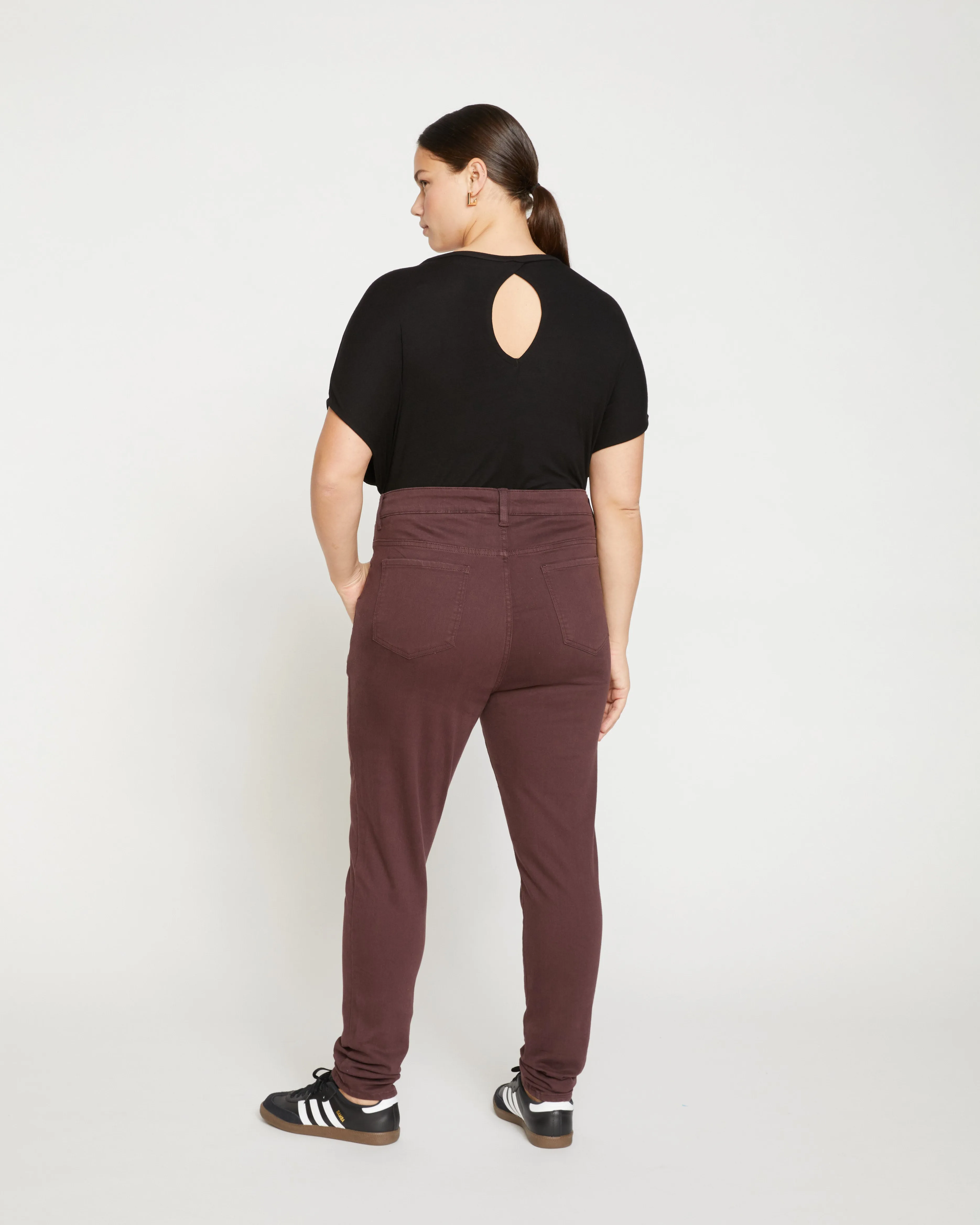 Seine High Rise Skinny Jeans 32 Inch - Brulee sold by Universal Standard product image thumbnail 4