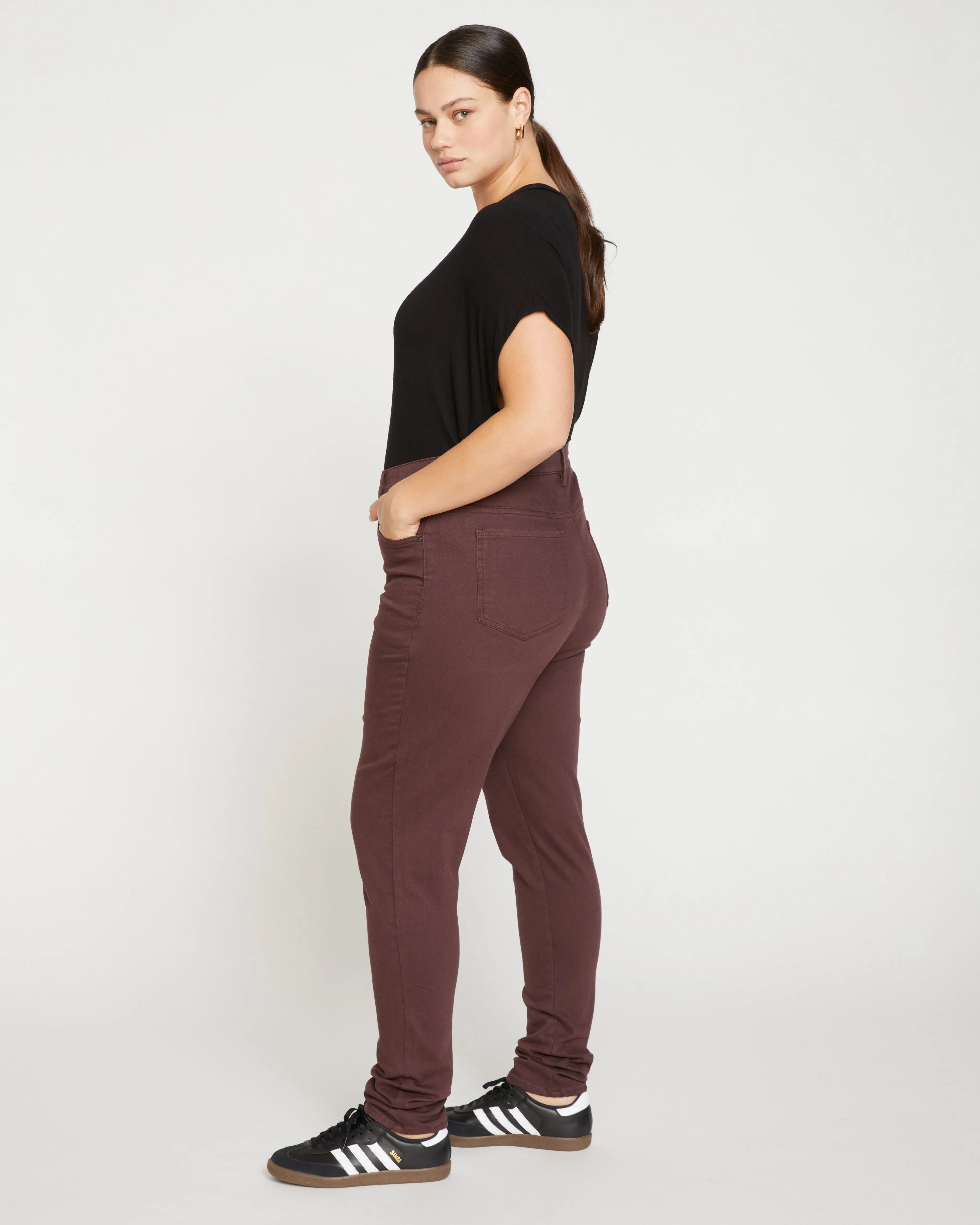 Seine High Rise Skinny Jeans 32 Inch - Brulee sold by Universal Standard product image thumbnail 3