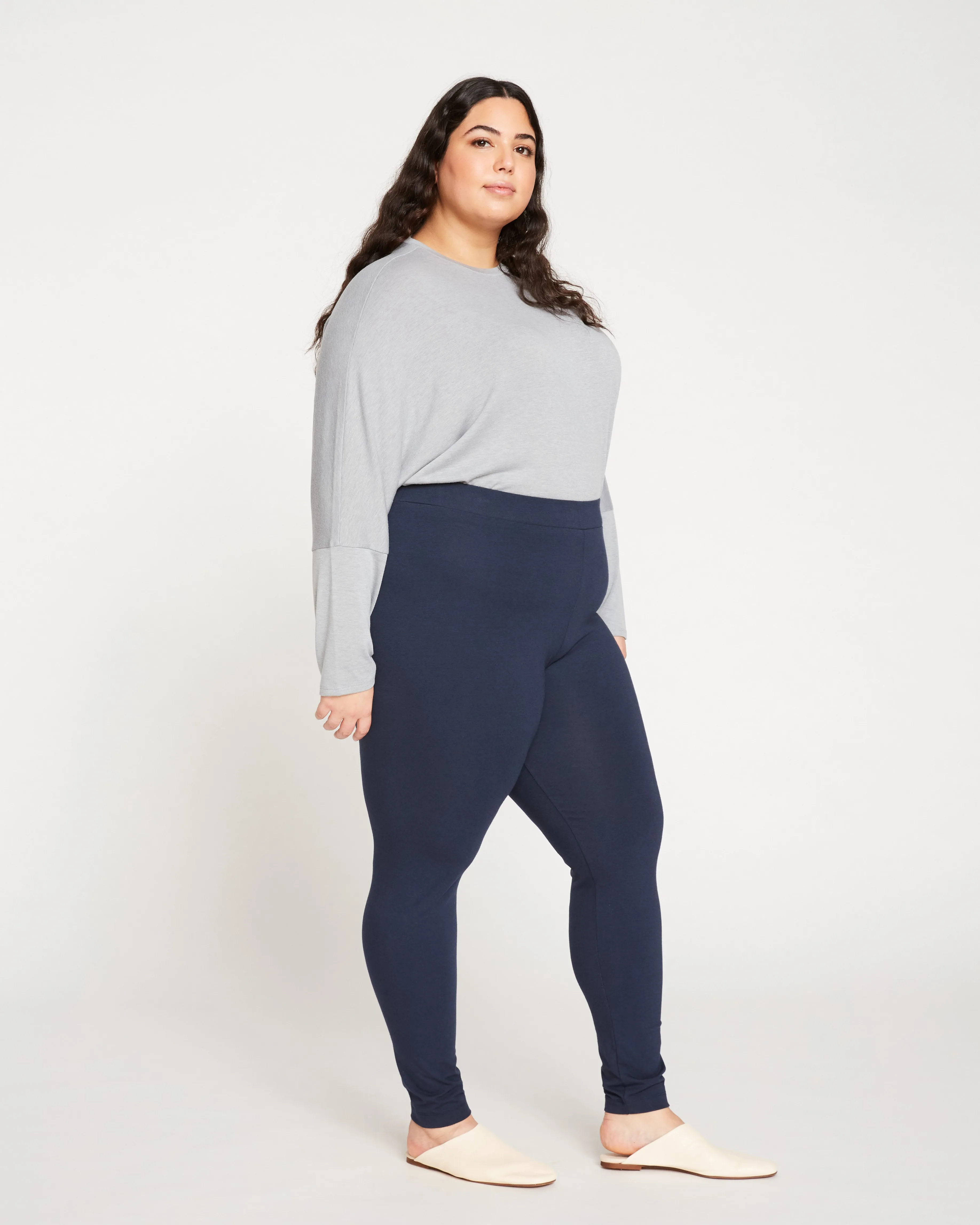 Roya Leggings 27 Inch - Navy sold by Universal Standard product image thumbnail 4