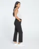 Cigarette Ponte Pants - Slate Pinstripe sold by Universal Standard