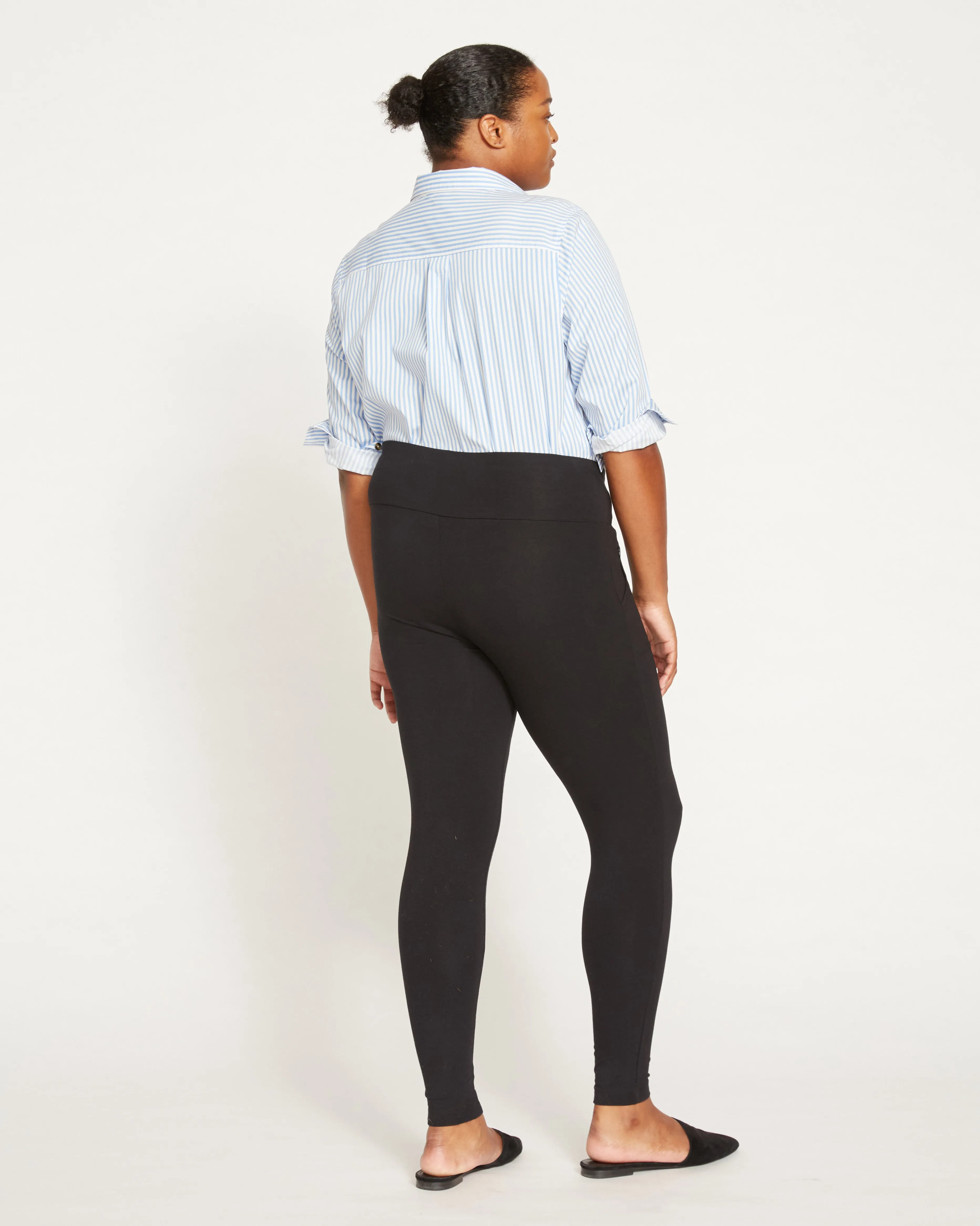 Everywear Pocket Leggings - Black sold by Universal Standard product image thumbnail 4